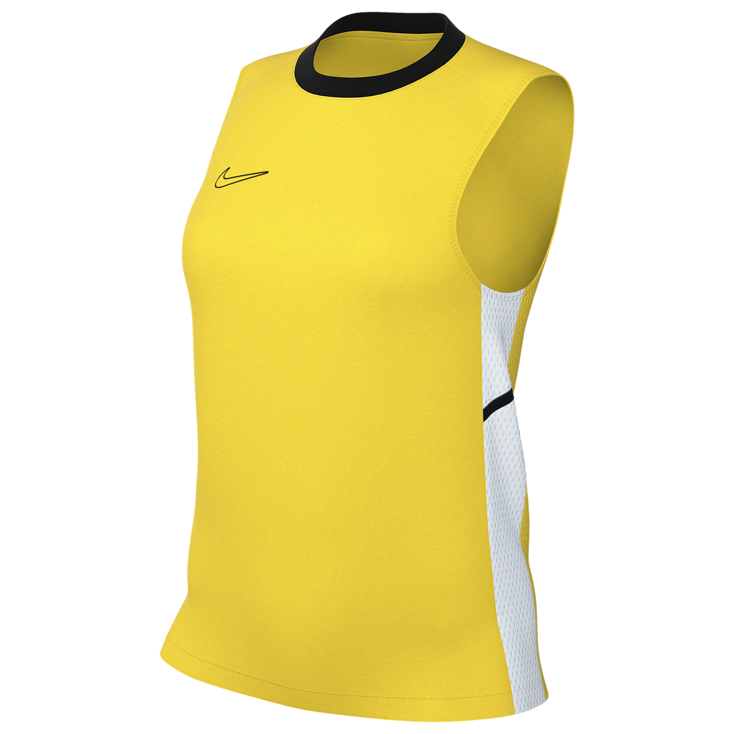 Nike Women's Dri-FIT Academy 25 Sleeveless Jersey - Yellow、mySite、noshort