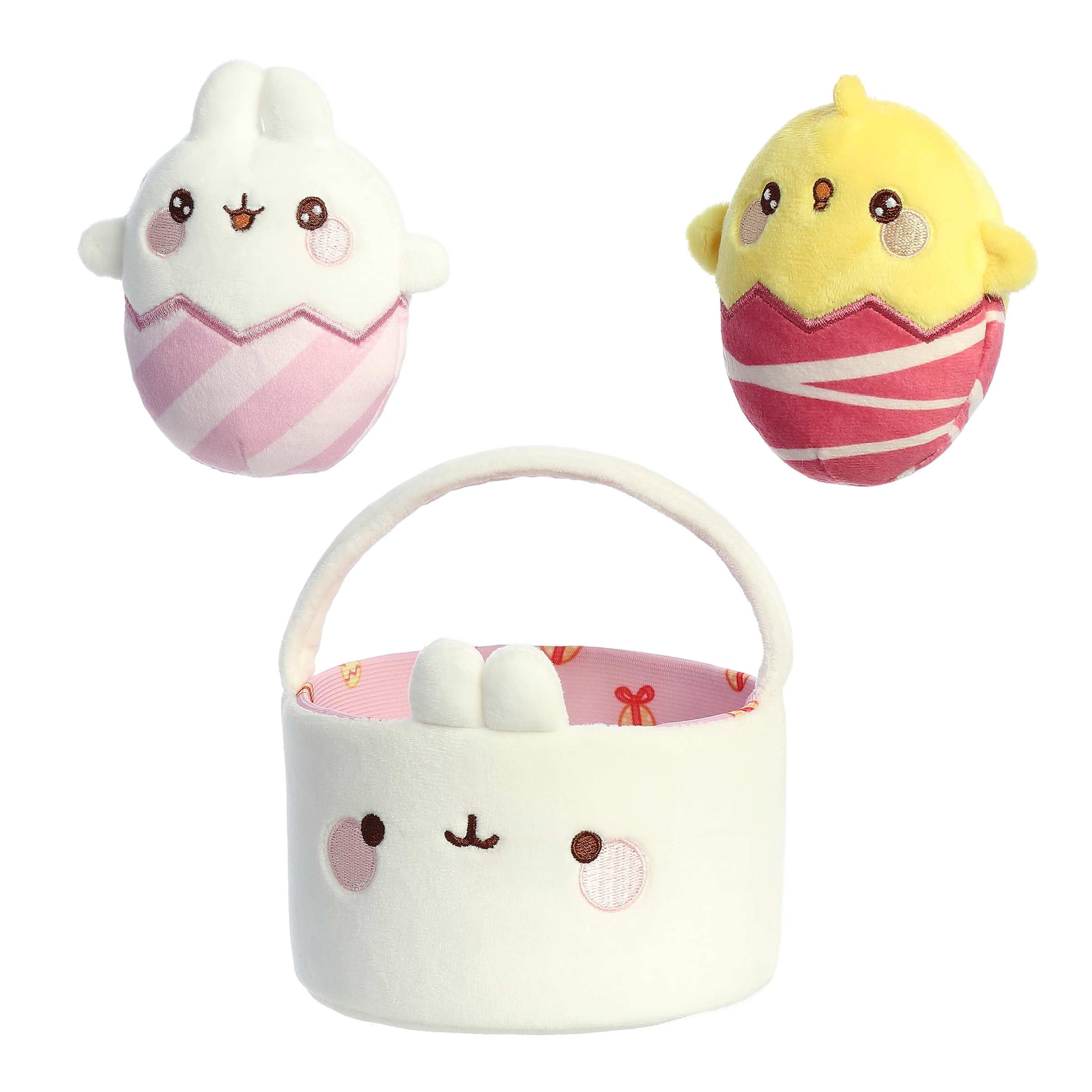 Aurora® - Molang - 6 Molang Easter Basket、mySite、g9winljtr
