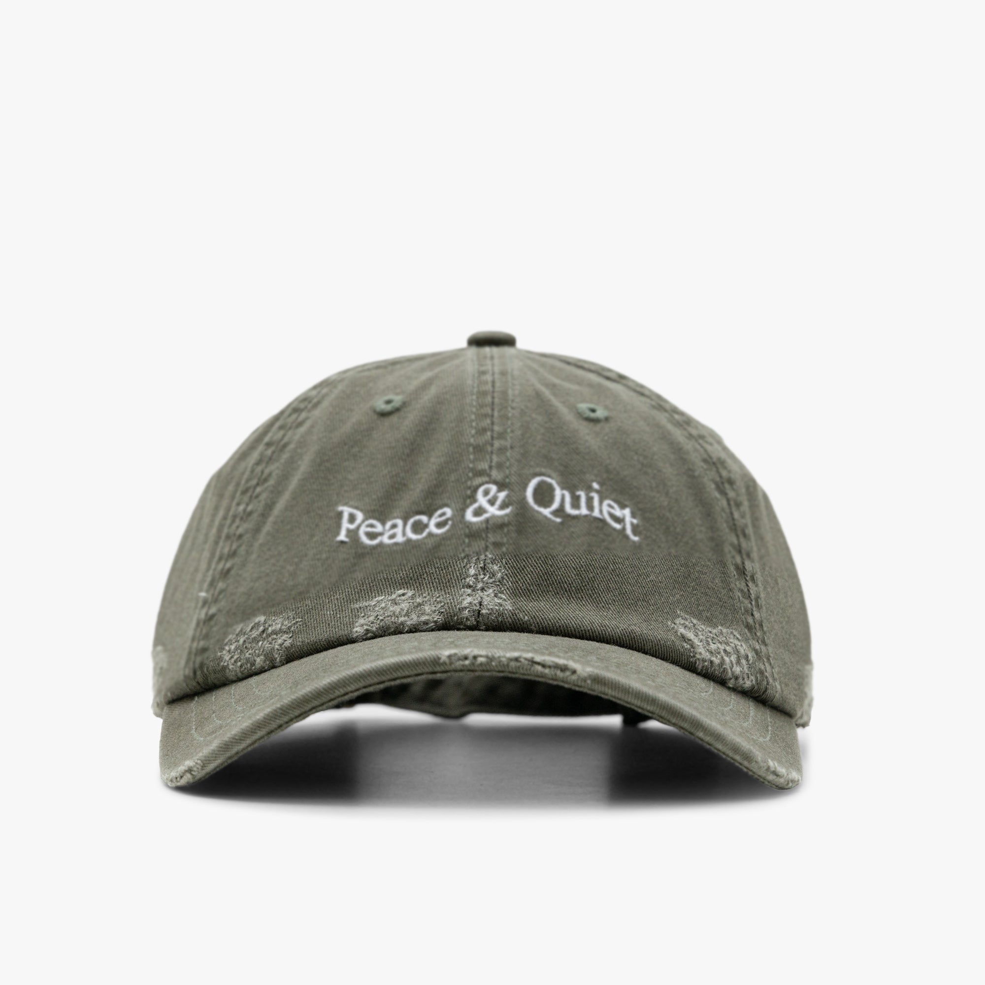  Museum Of Peace & Quiet Wordmark Hat Olive、mySite、merchandisen