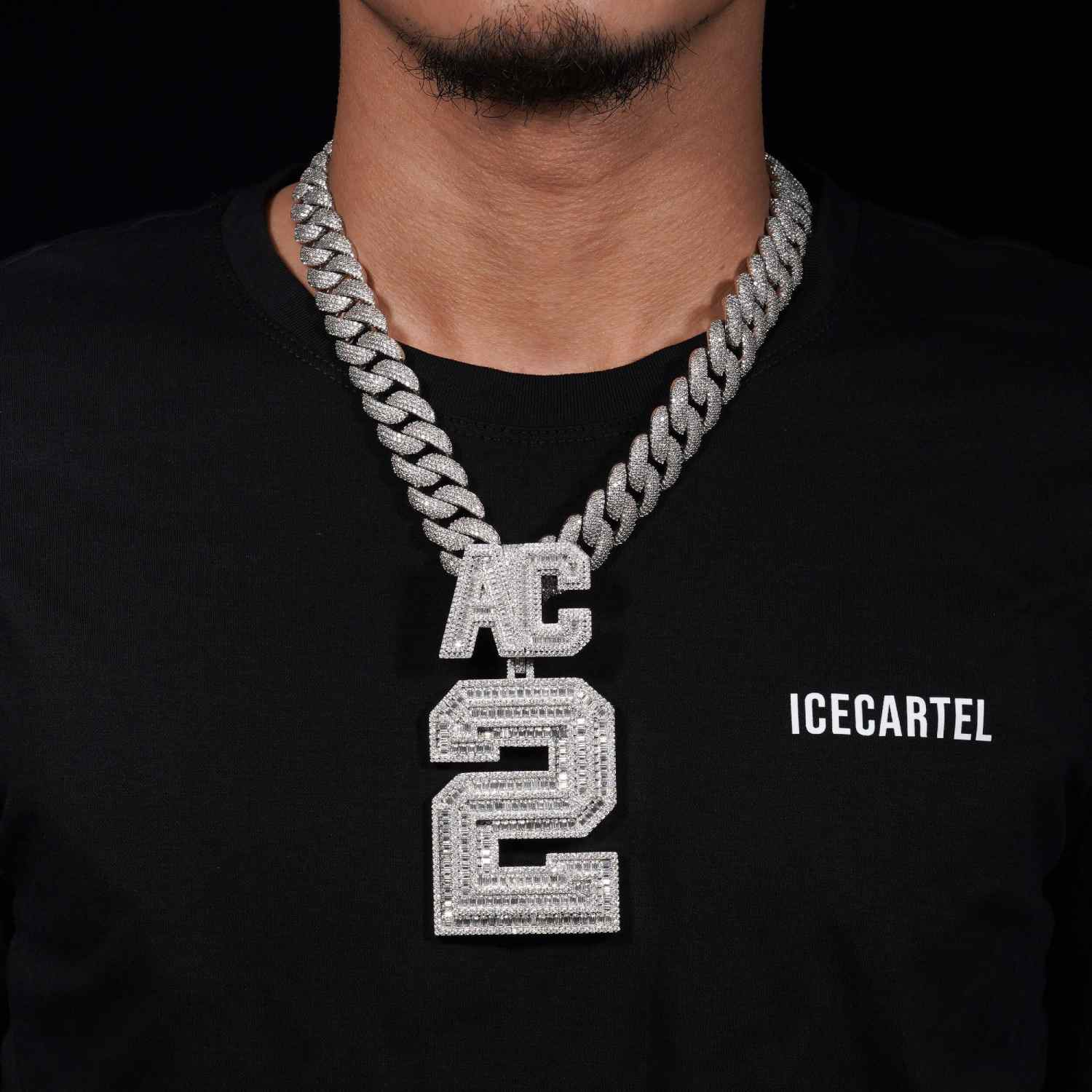 AC Custom Moissanite Pendant 14K Gold、mySite、hinf8tx79