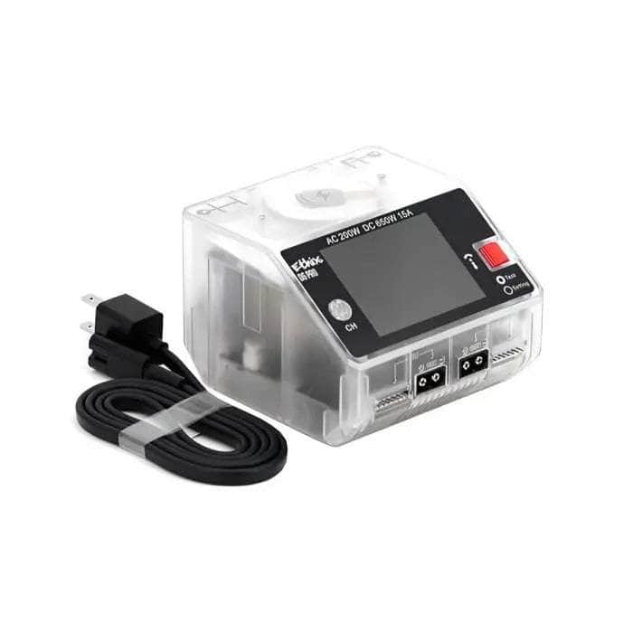  Ethix D6 Pro AC200W/DC650W 15A Dual Channel AC/DC Smart Charger w/ Wireless Cellphone Charging - Transparent、mySite、merchandisen