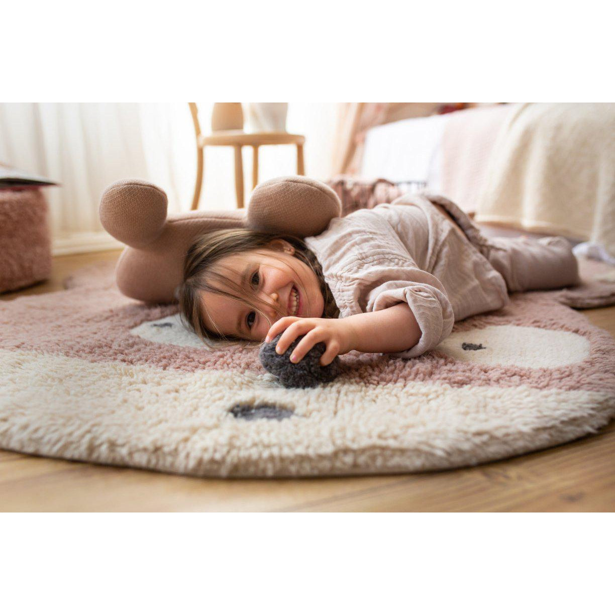 Miss Mighty Mouse Wool Washable Area Rug、mySite、gigharbornorthrealestate