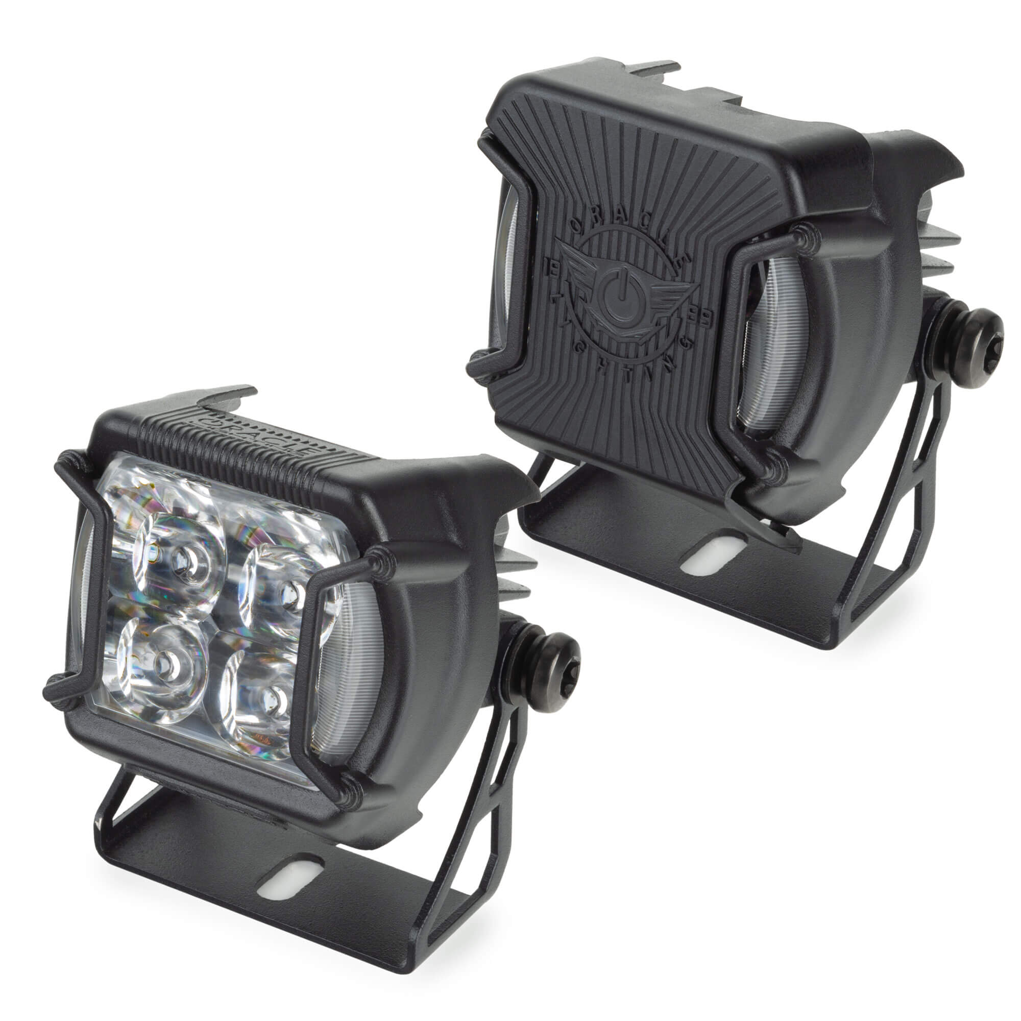 ORACLE Lighting 2010-2023 Toyota 4Runner (5th Gen) A-Pillar Hood Mount Brackets w/ VEGA™ Series 4 Spotlights、mySite、nflplayoffbracketp