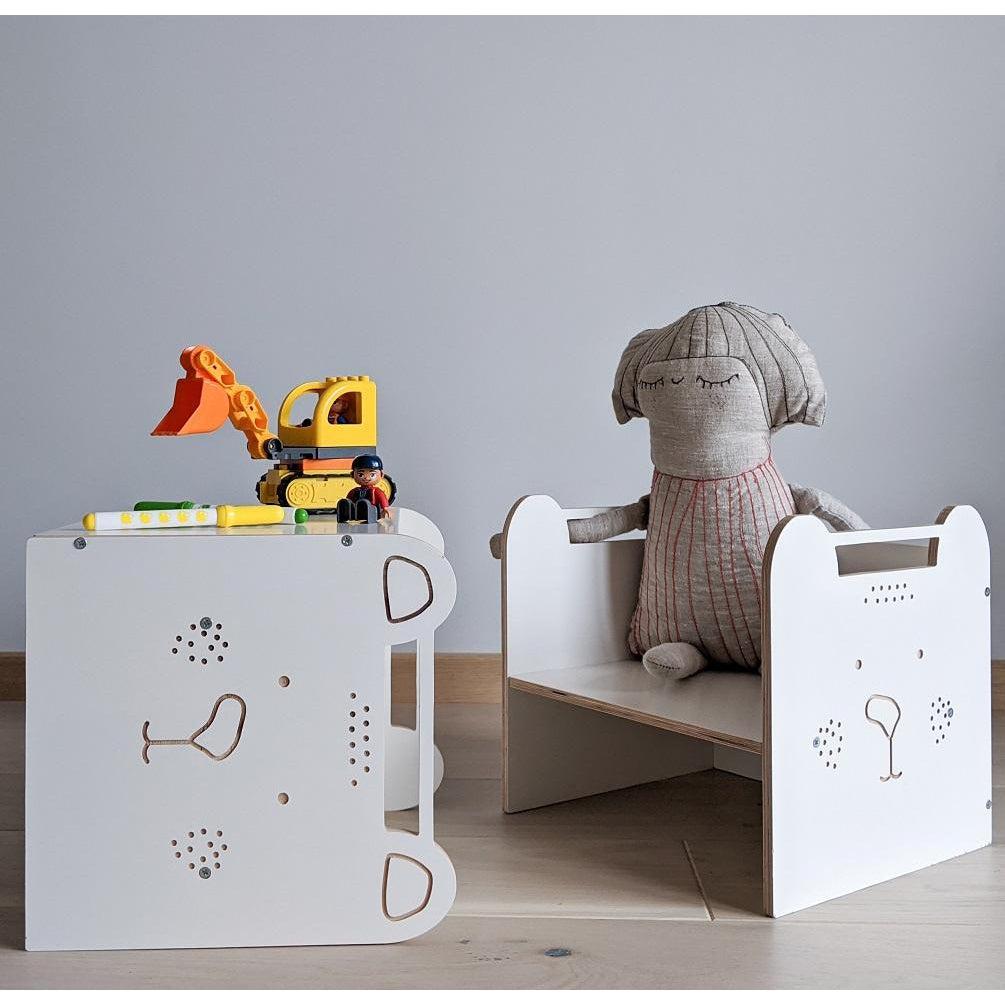 Wooden Cube Chair、mySite、gigharbornorthrealestate