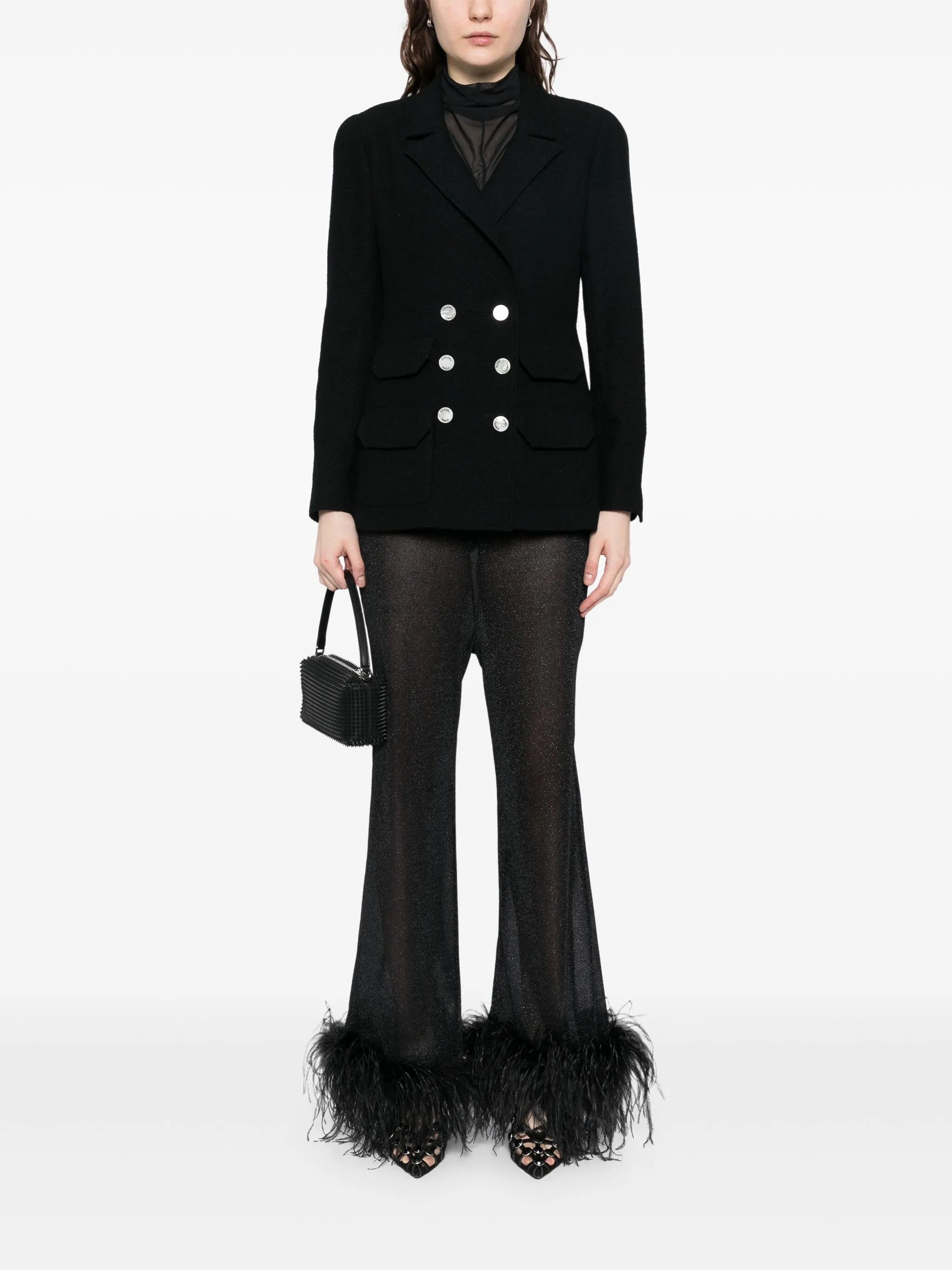 Navy Double-Breasted Blazer、mySite、garminoutage.com