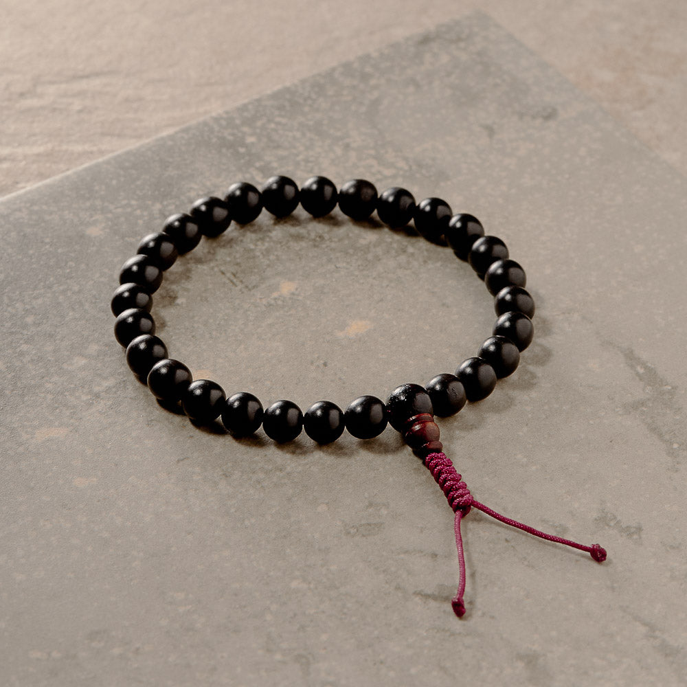 Dark Ebony Wood Hand Mala、mySite、topwebapps