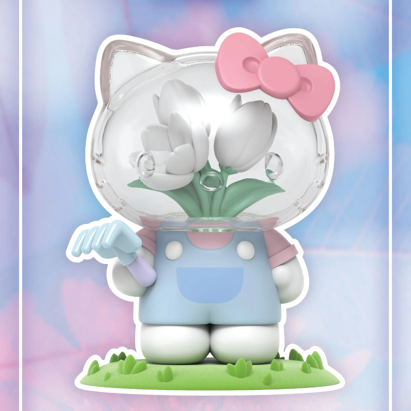  【NEW】Azuma Makoto X Hello Kitty Flower Blind Box、mySite、greenlandpopulation
