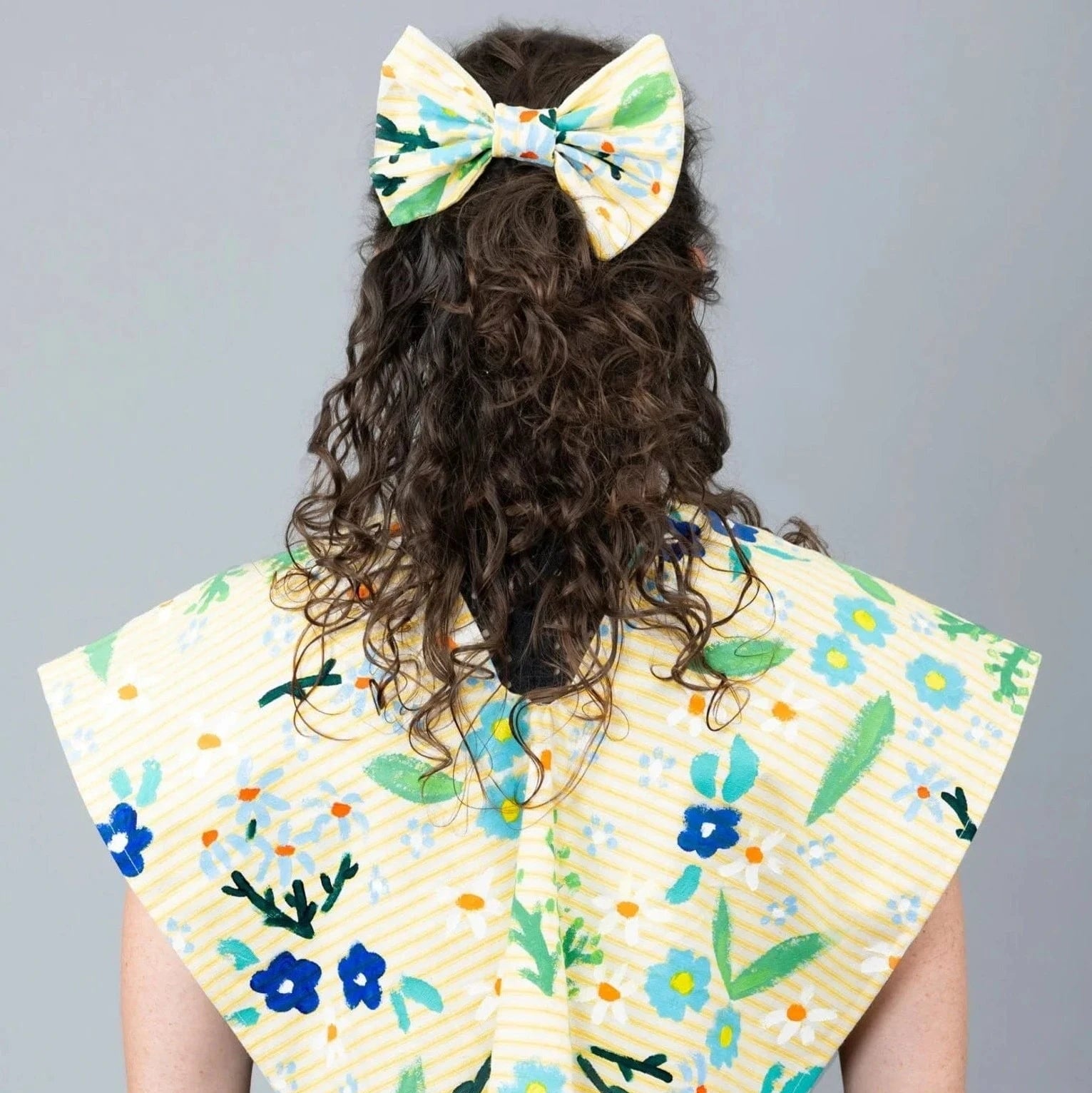 Hands-Free Yellow Floral Tallit, Hair Bow、mySite、topwebapps