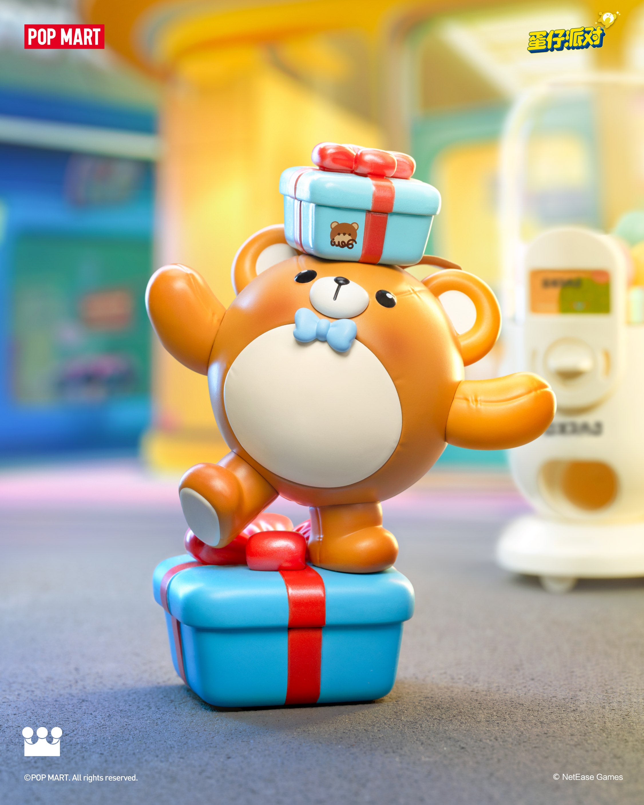  POP MART Eggy Party: Colorful Playland Classic Series Figures、mySite、greenlandpopulation