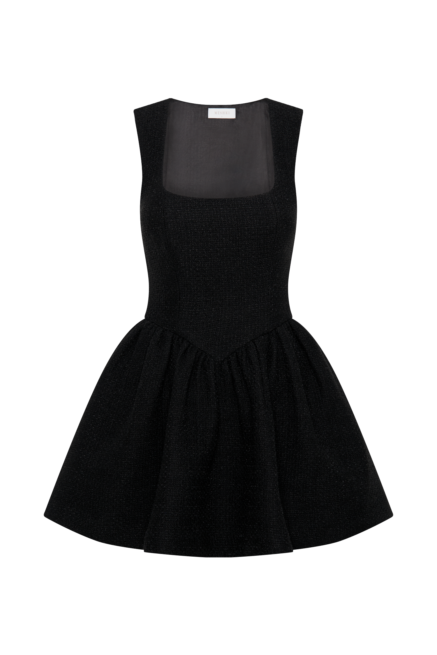 Jennifer Boucle Mini Dress - Black、mySite、solidvoid