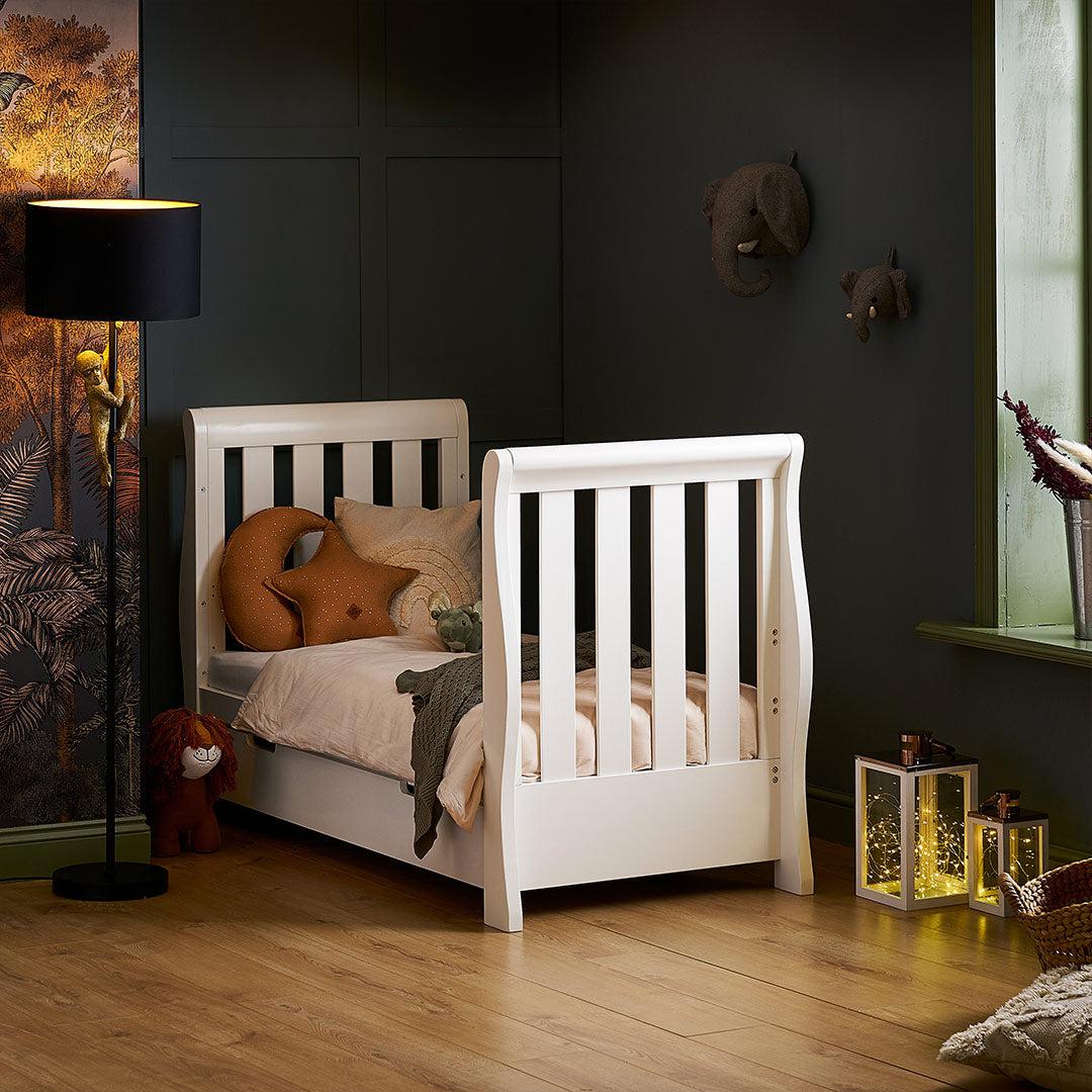  Obaby Stamford Luxe Cot Bed - White、mySite、merchandisen