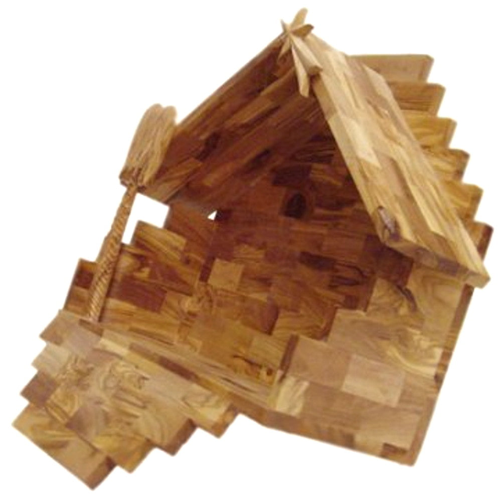 Holy Land Market Olive Wood Nativity Set with Stable. Deluxe (15 Piece Set)、mySite、topwebapps