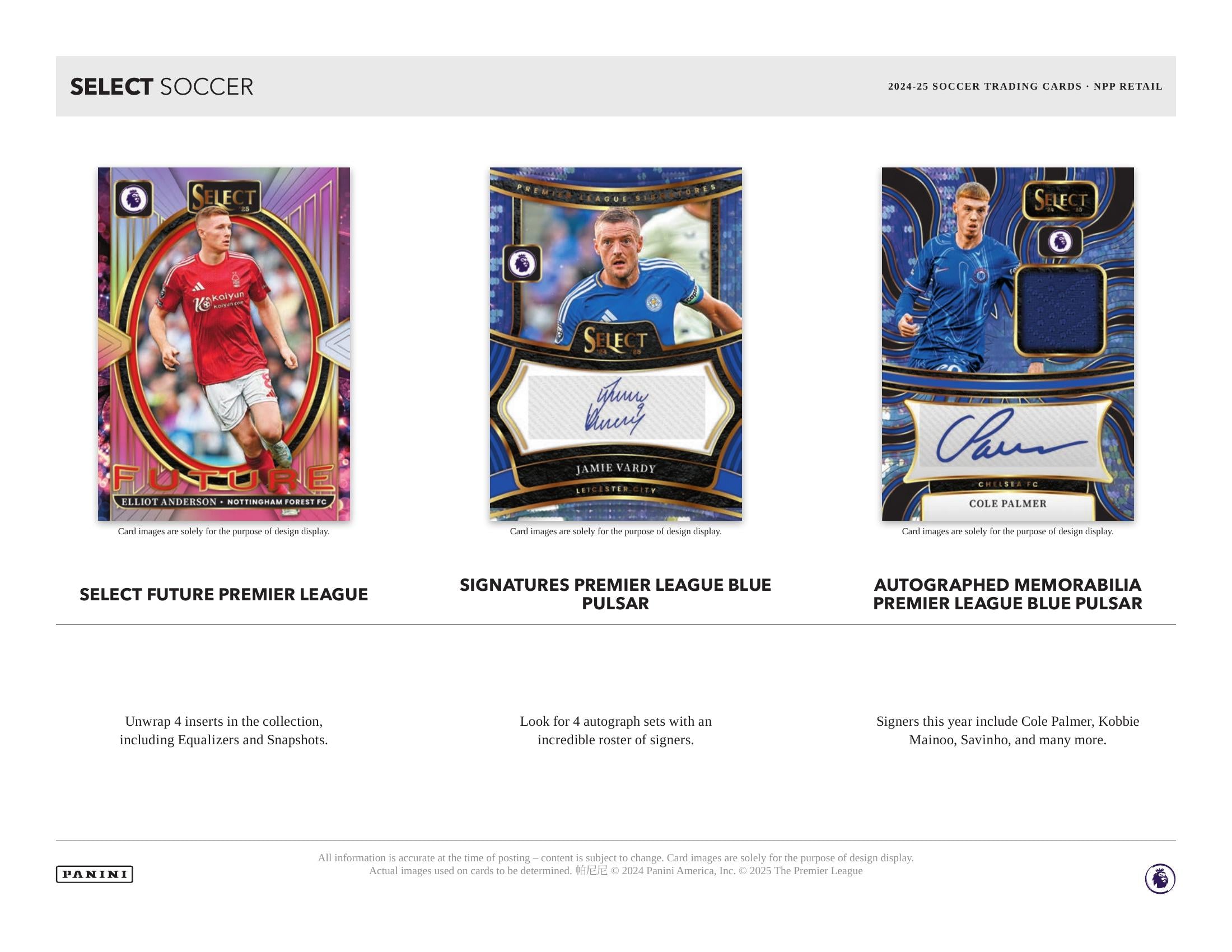Panini Select Premier League 2024/25 - Blaster Box、mySite、waistdrama