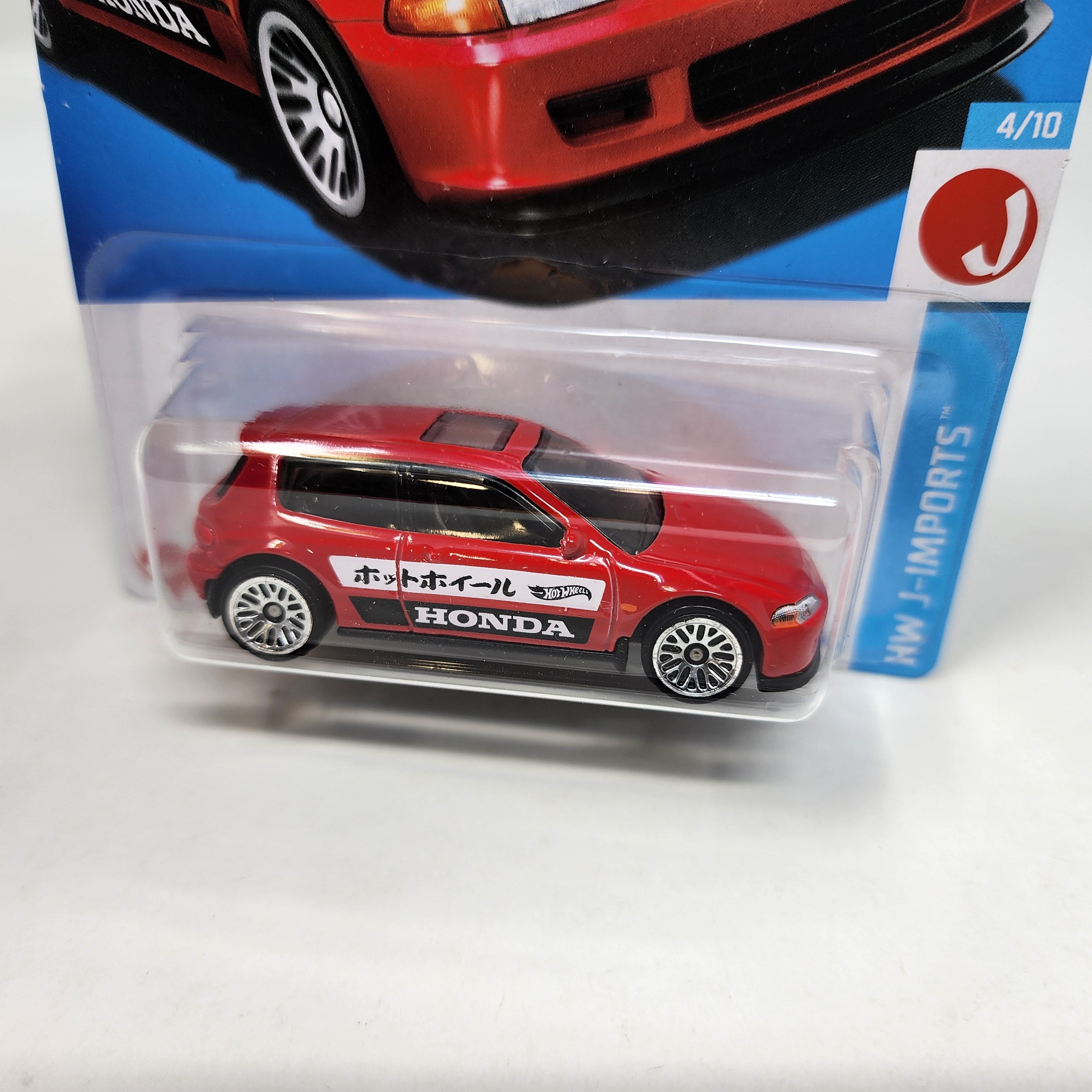 '92 Honda Civic EG #95 * RED * Hot Wheels 2024、mySite、hgirdovlk