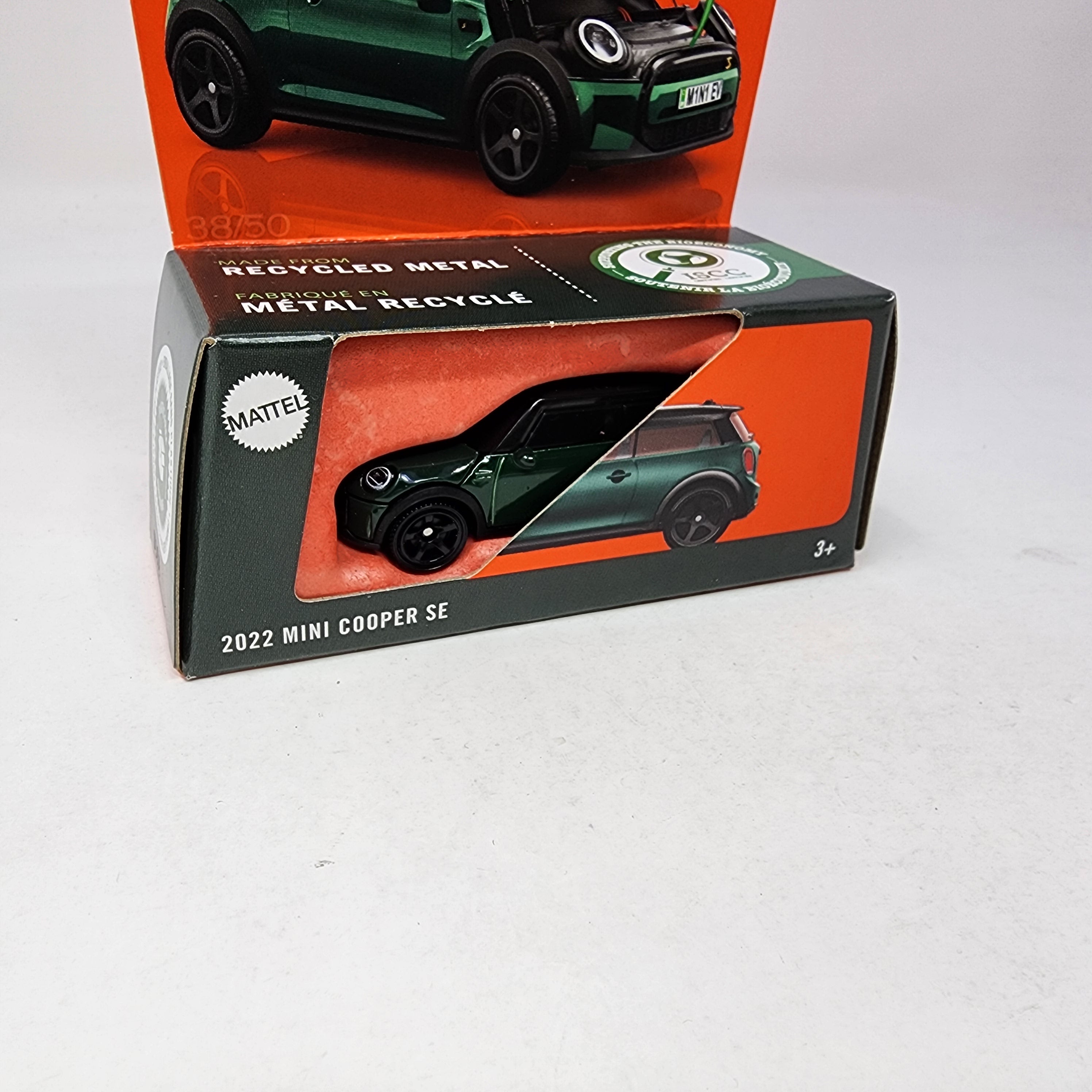2022 Mini Cooper SE * Green * 2025 Matchbox Moving Parts Case D、mySite、hgirdovlk