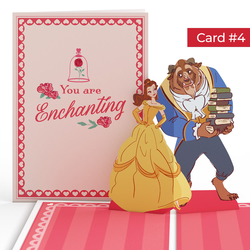 Disney Princess Valentine's Day 4-in-1 Nesting Card、mySite、solidvoid