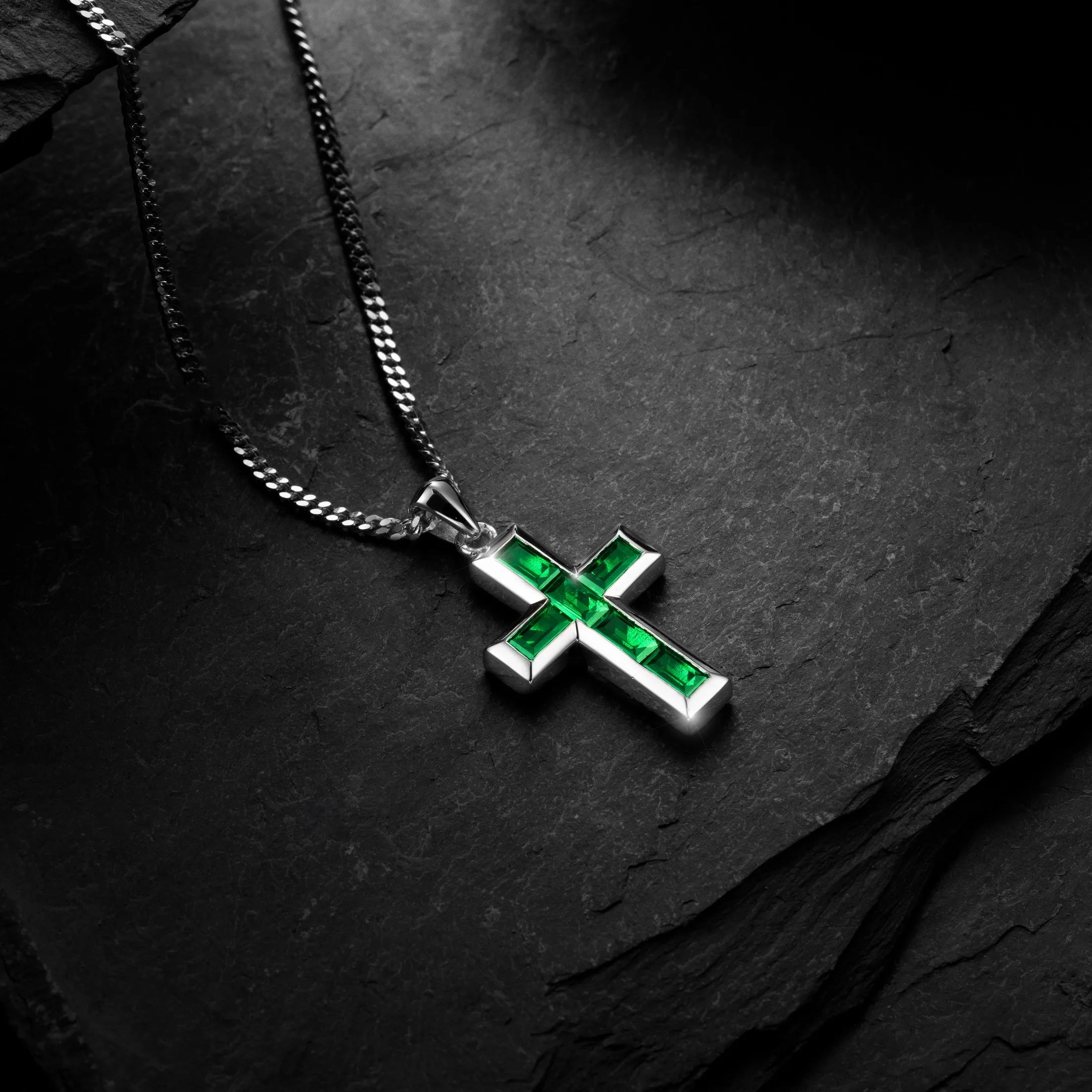 Gemstone Cross - Emerald Set、mySite、botmansion