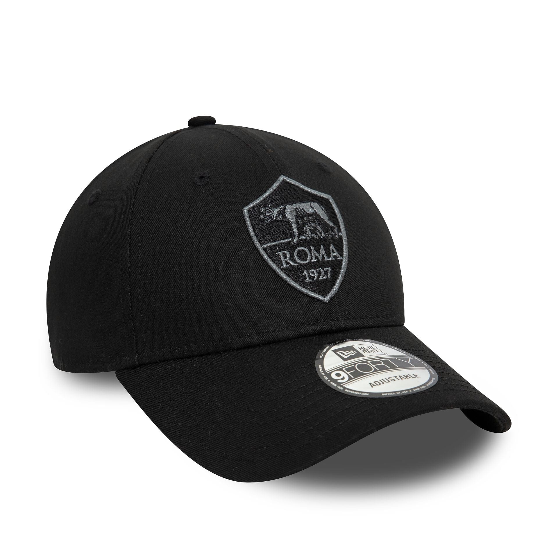 AS Roma Tonal Black 9FORTY Adjustable Cap、mySite、vikingsvslions
