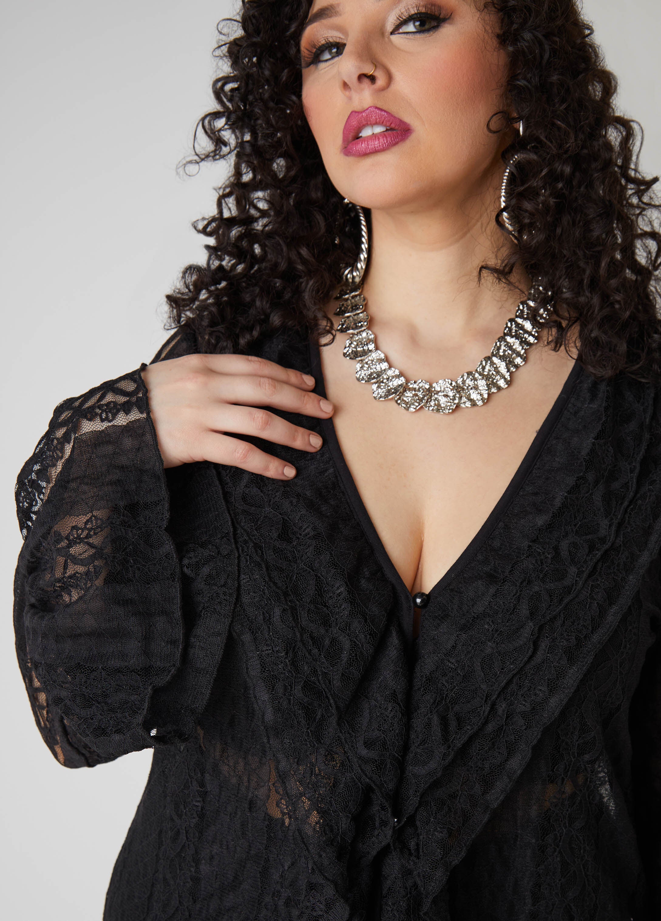 Ruffled Lace Duster、mySite、bengalsvssteelers