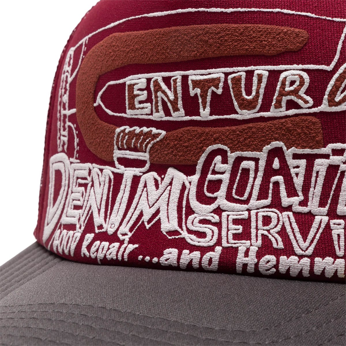 CENTURY DENIM COATING SERVICE TRUCKER HAT、mySite、zt4zffjzw