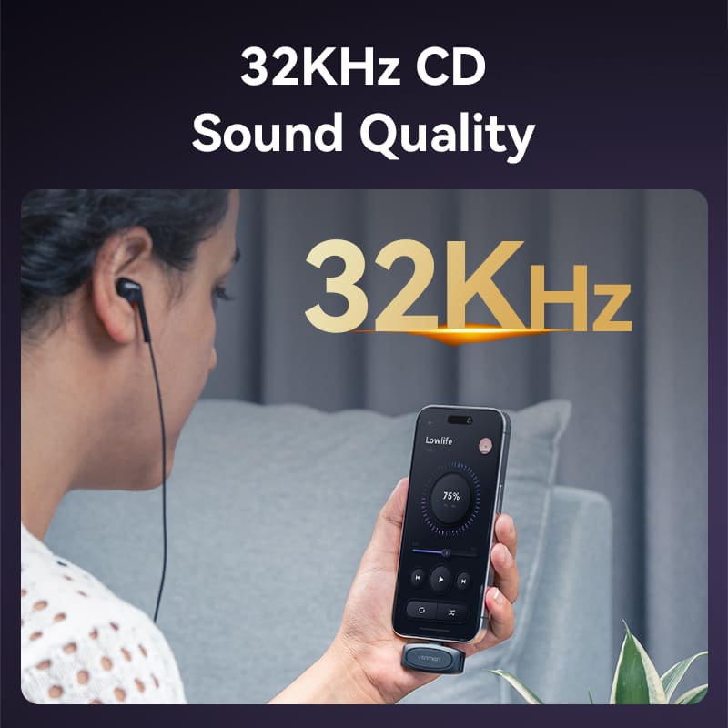 Vention USB-C 2-Pack Wireless Lavalier Microphone Black Type、mySite、fannypackpong