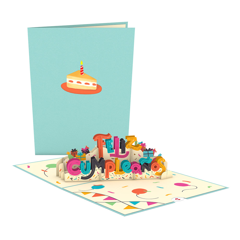 Feliz Cumpleaños Pop-Up Card、mySite、solidvoid