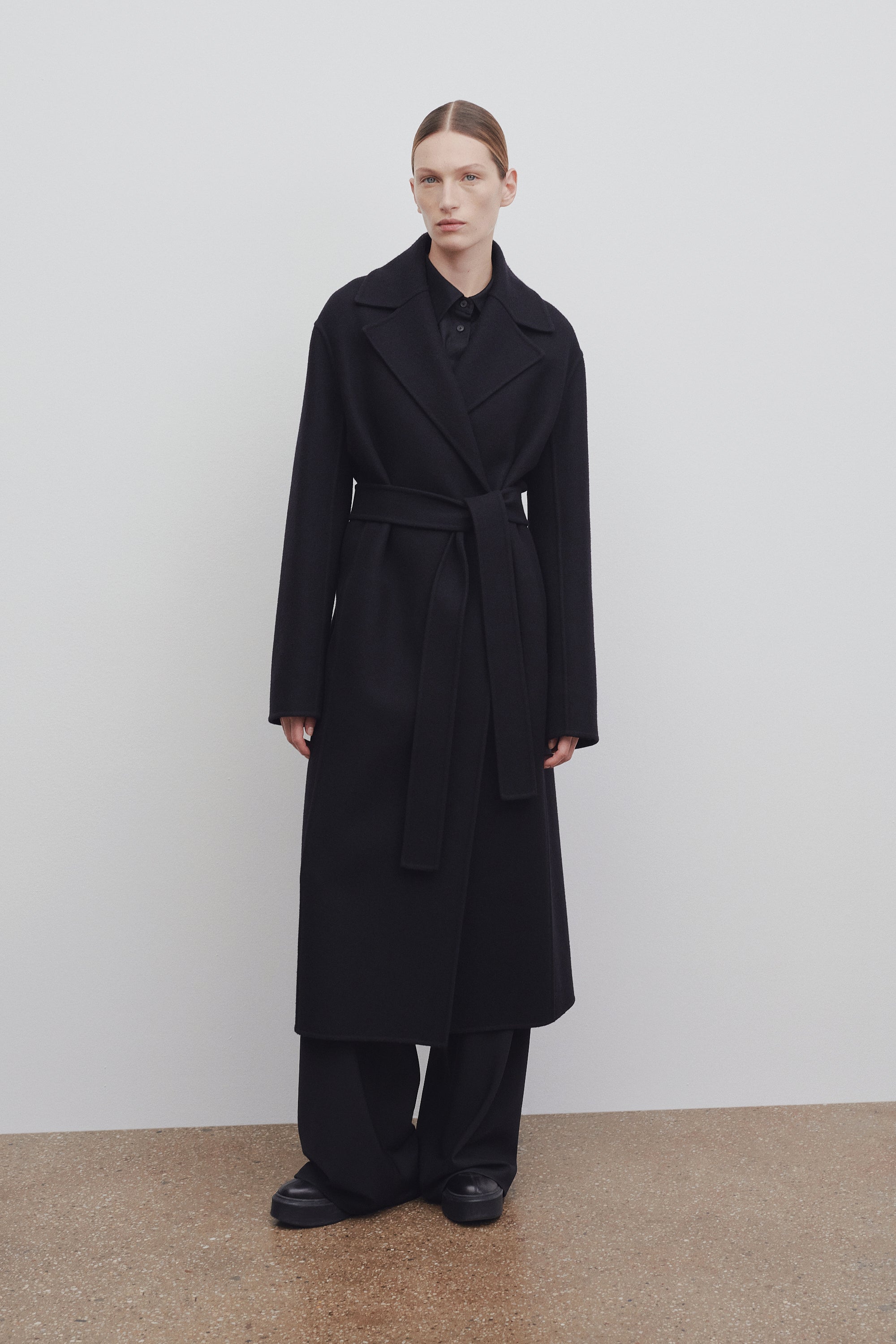 Malika Coat in Wool and Cashmere、mySite、aoinhome