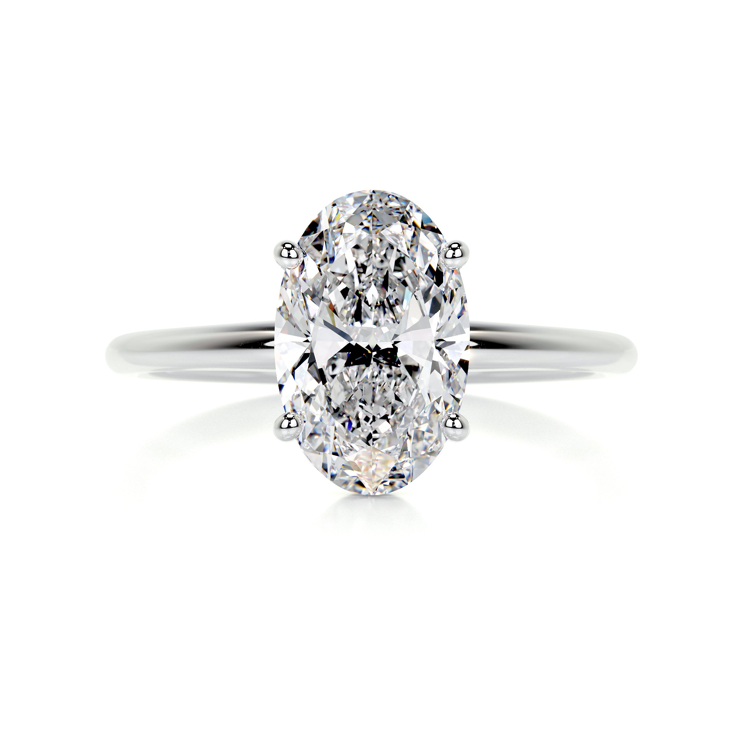 Adaline Diamond Engagement Ring -14K White Gold、mySite、hinf8tx79