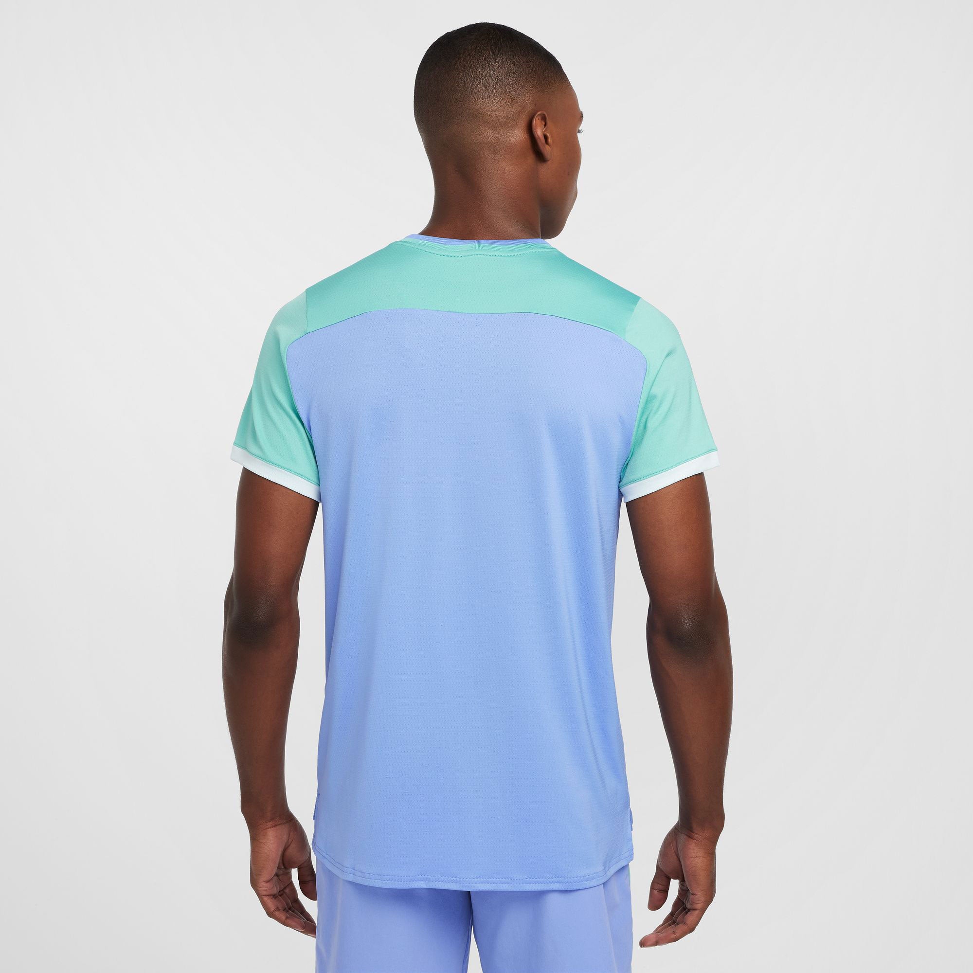 NikeCourt Advantage Men's Dri-FIT Tennis Shirt、mySite、neckold