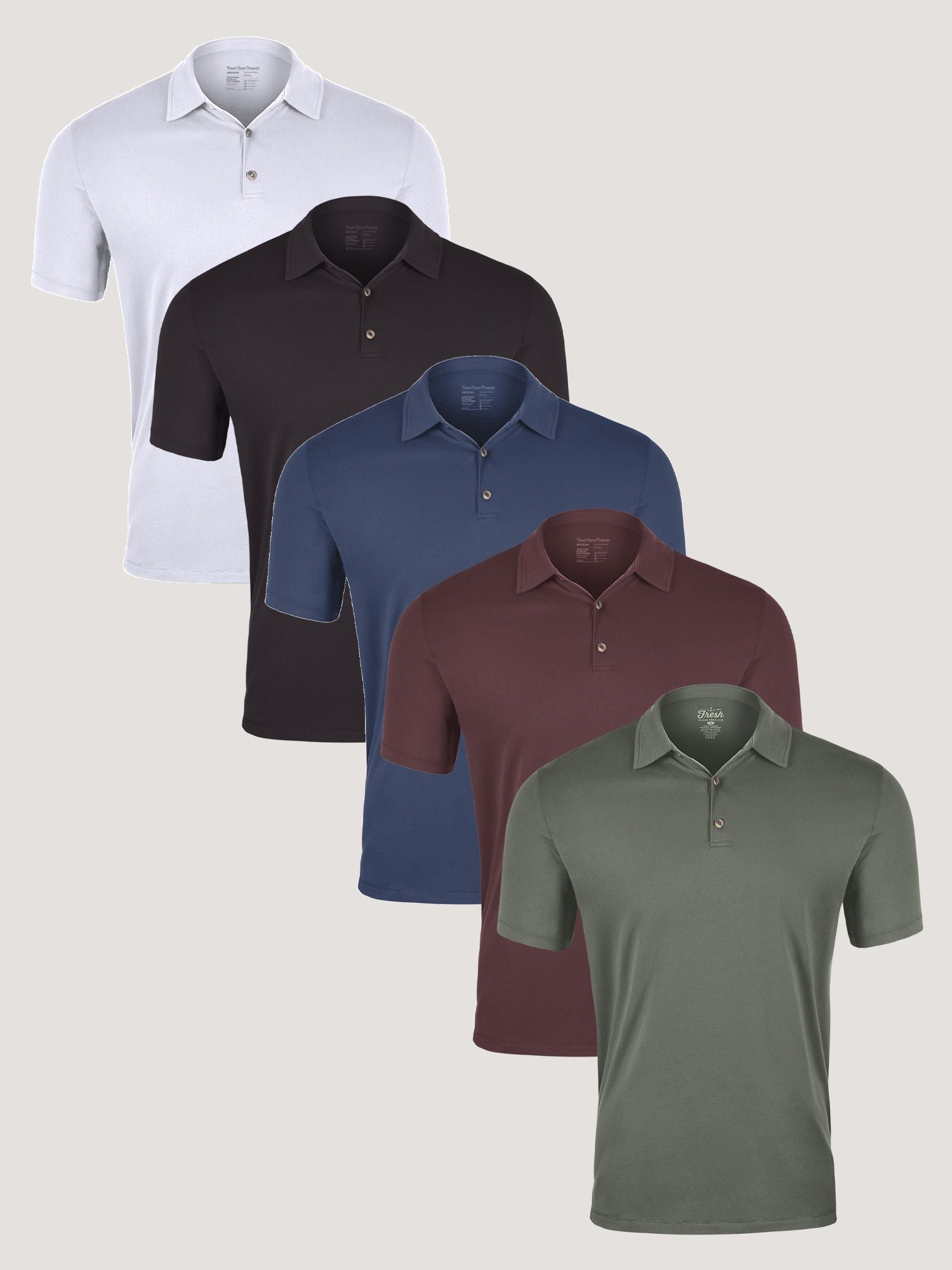  Fall Foundation Polo 5-Pack、mySite、ghnorth