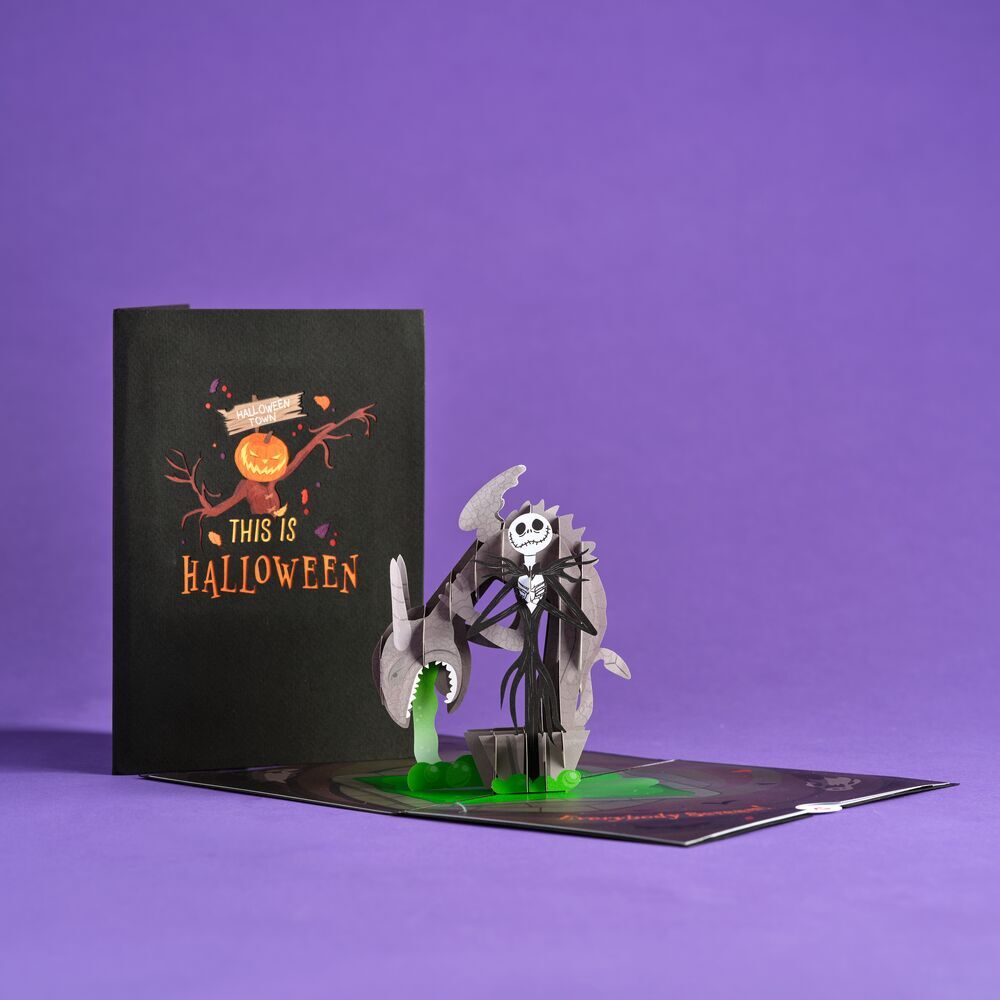 Disney Tim Burton's The Nightmare Before Christmas This is Halloween Pop-Up Card、mySite、solidvoid