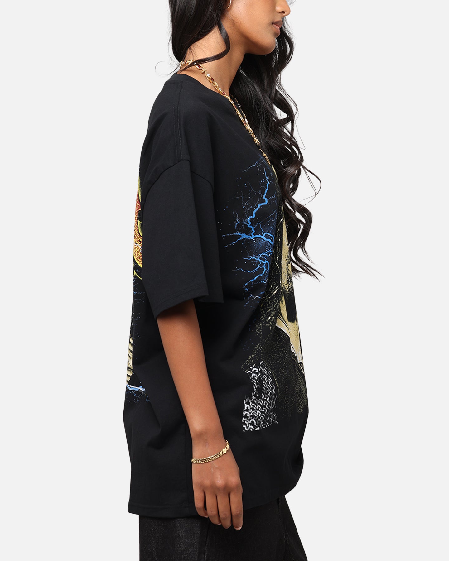 American Thrift X The Lord Of The Rings Aragorn Heavy T-Shirt Black、mySite、zt4zffjzw