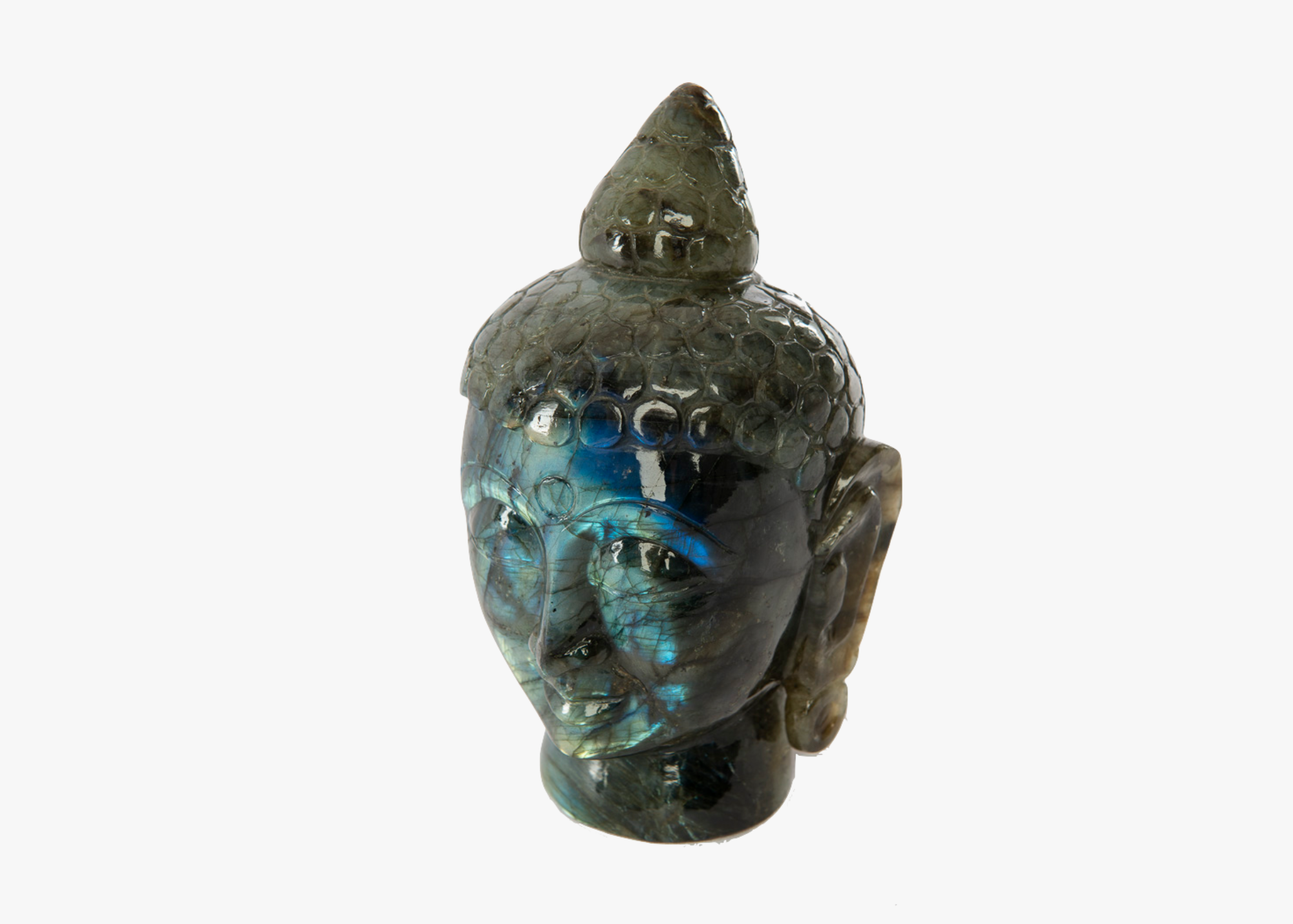 Buddha Head - Labradorite (17cm)、mySite、topwebapps