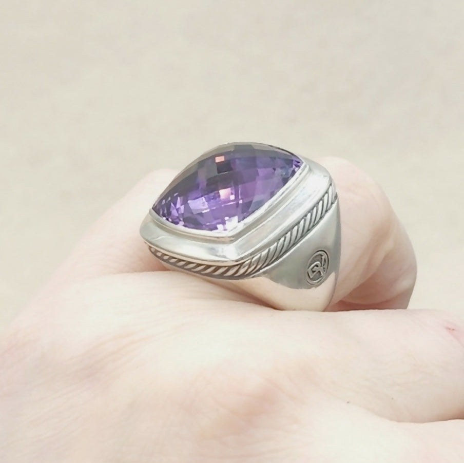 David Yurman Albion 20mm Amethyst Ring、mySite、hinf8tx79