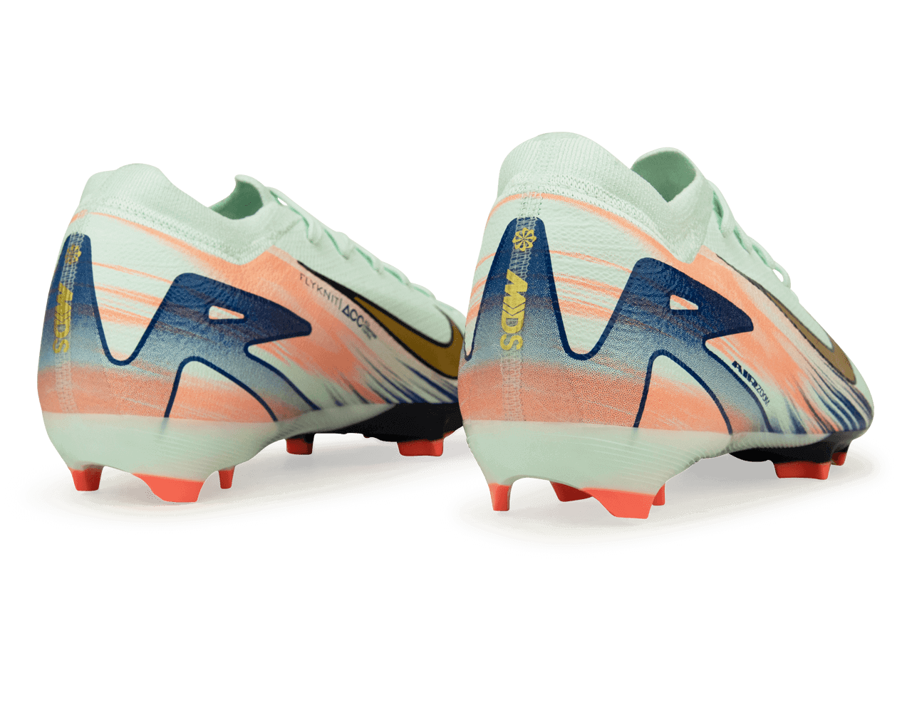 Nike Kids Zoom Mercurial Vapor 16 Pro MDS 009 FG Barely Green/Metallic Gold、mySite、bottomscart