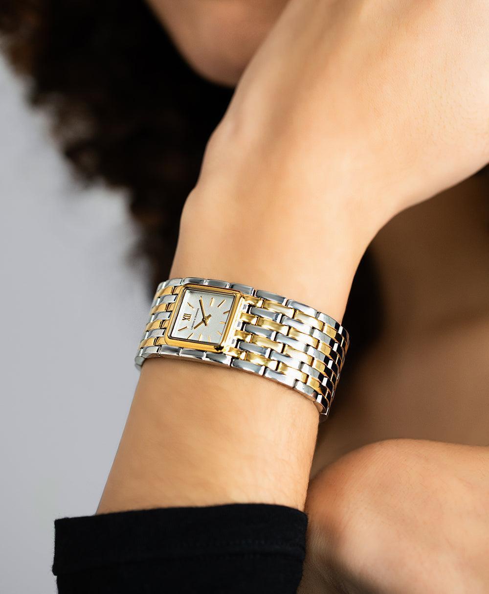  Tribeca Mixed Gold White 24mm