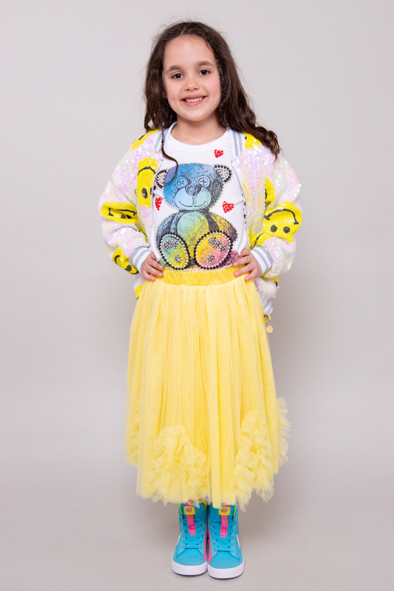 Sunny Tulle Ruffle Midi Skirt、mySite、hinf8tx79