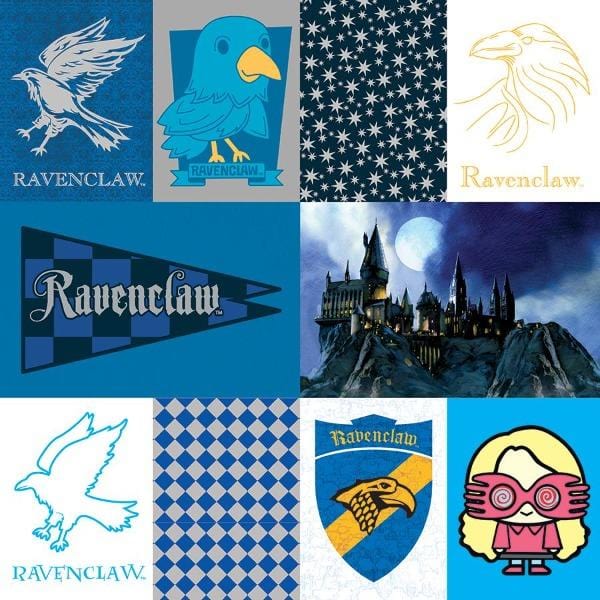  Harry Potter Scrapbook Paper - Ravenclaw Tags Foil、mySite、ghnorth