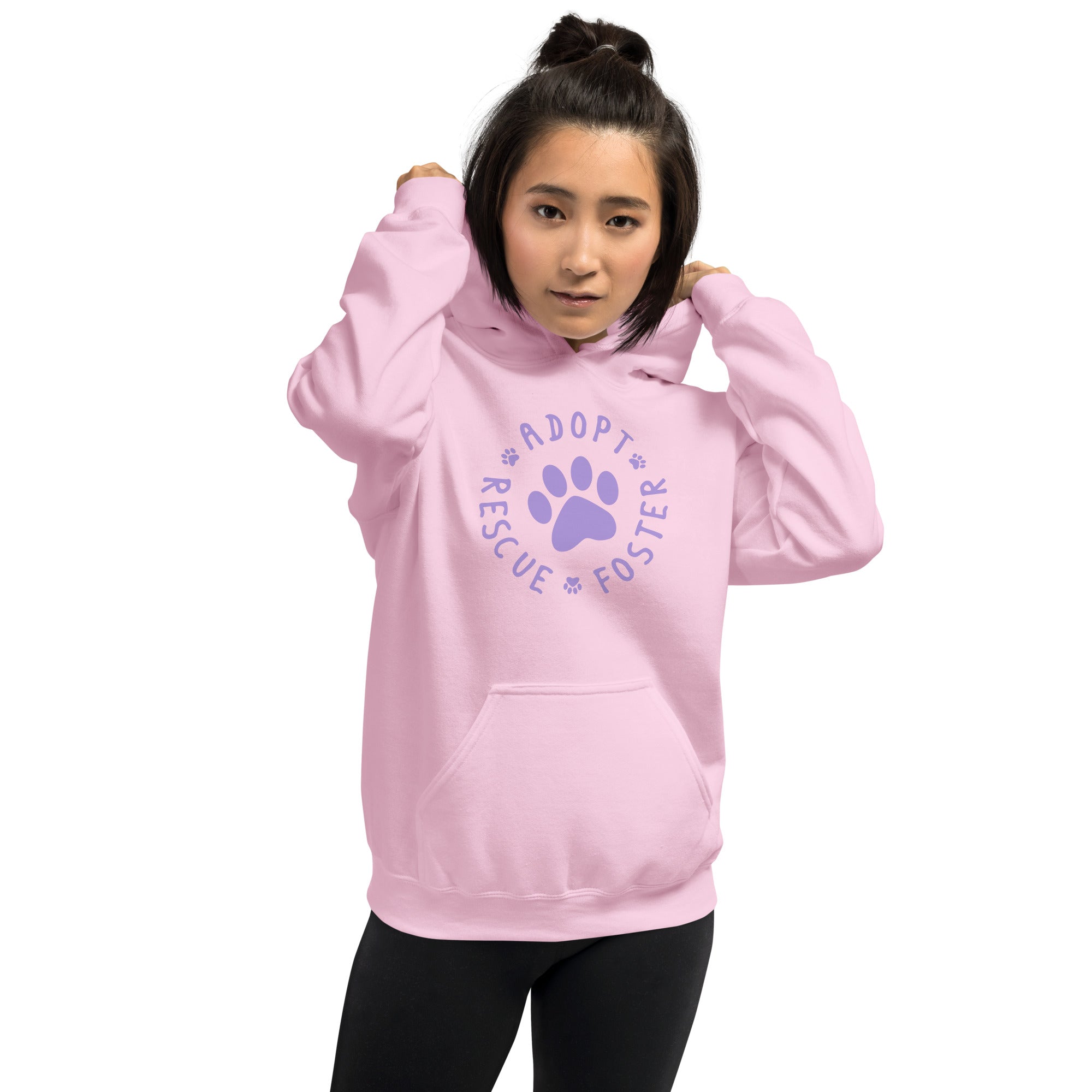 Adopt, Rescue, Foster Hoodie、mySite、camillekostekn
