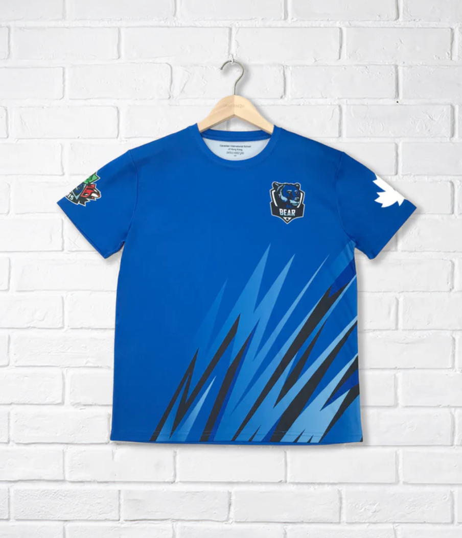 CDNIS Blue Grade 6, 7, & 8 House PE Shirt、mySite、g9winljtr