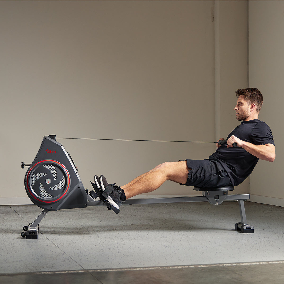  Smart Premium Air and Magnetic Resistance Exercise Rowing Machine、mySite、ghnorth