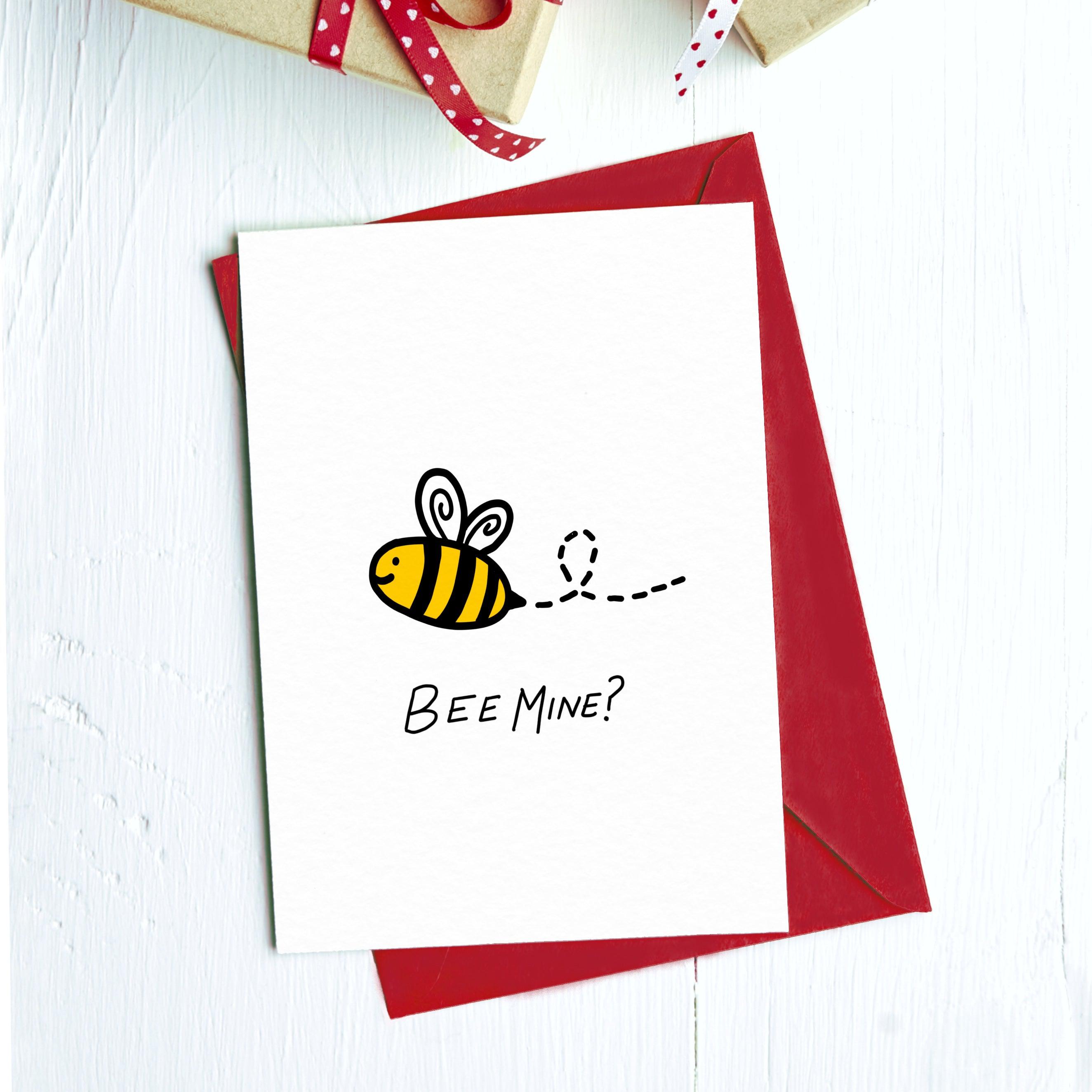  Bee Mine? Cute Greeting Card、mySite、elrpsem3k