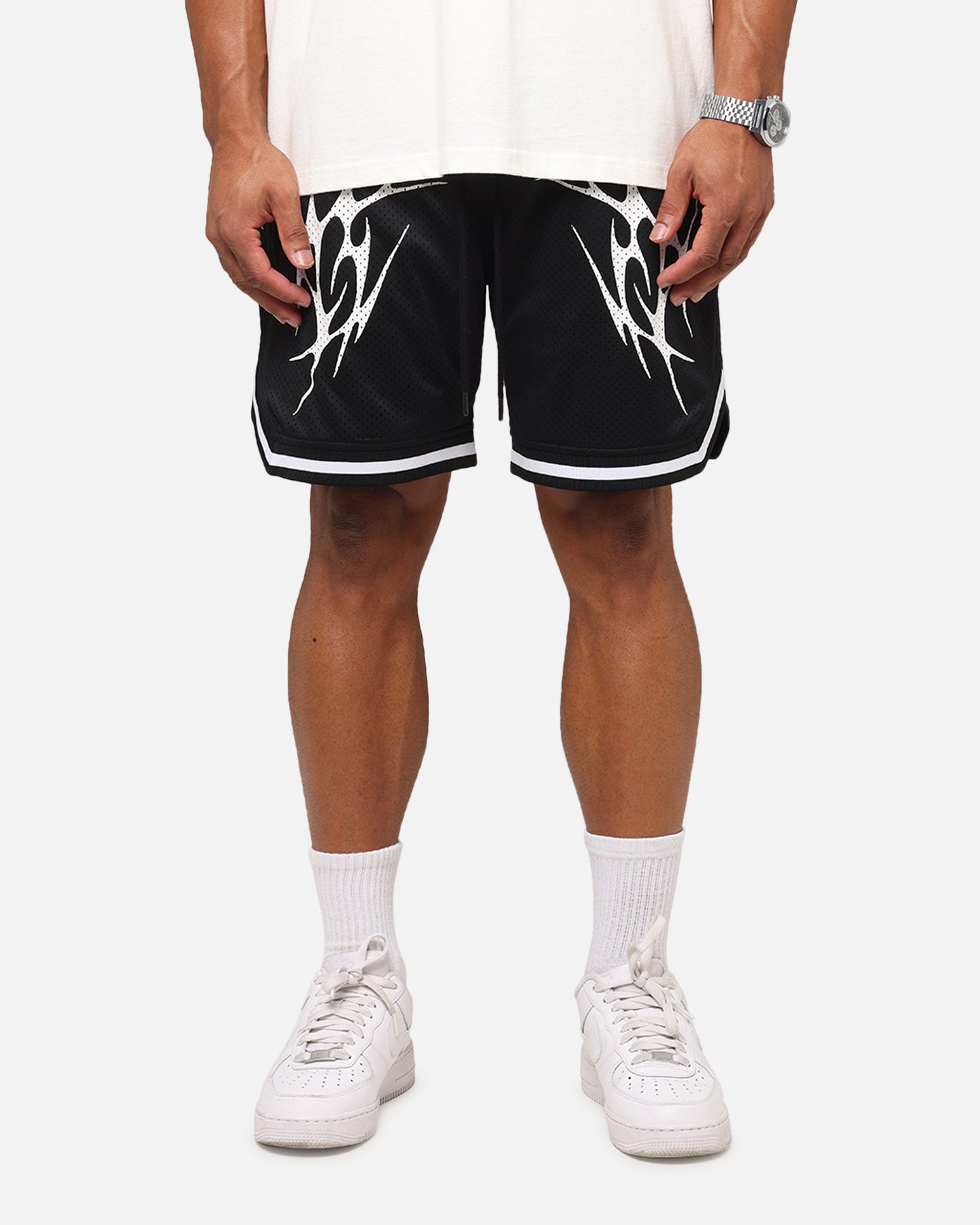 Saint Morta Warrior Basketball Shorts Black、mySite、zt4zffjzw