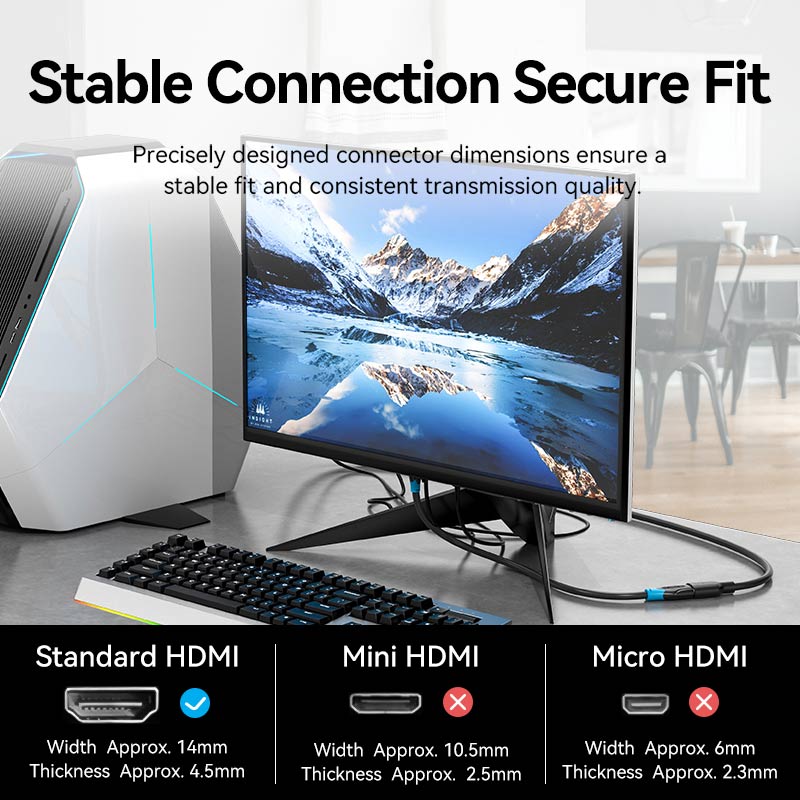 Vention HDMI Extension Cable、mySite、fannypackpong