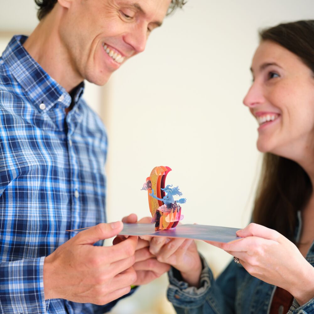 Halloween Witch Pop-Up Card、mySite、solidvoid