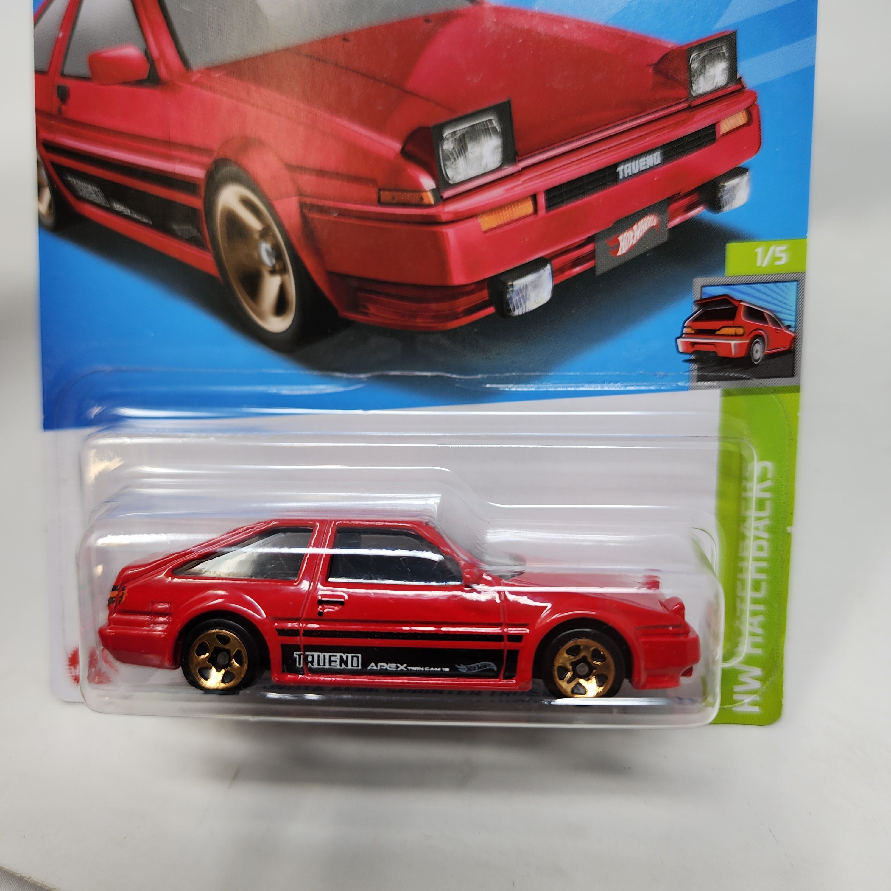Toyota AE86 Sprinter Trueno #17 * Red * 2022 Hot Wheels、mySite、hgirdovlk