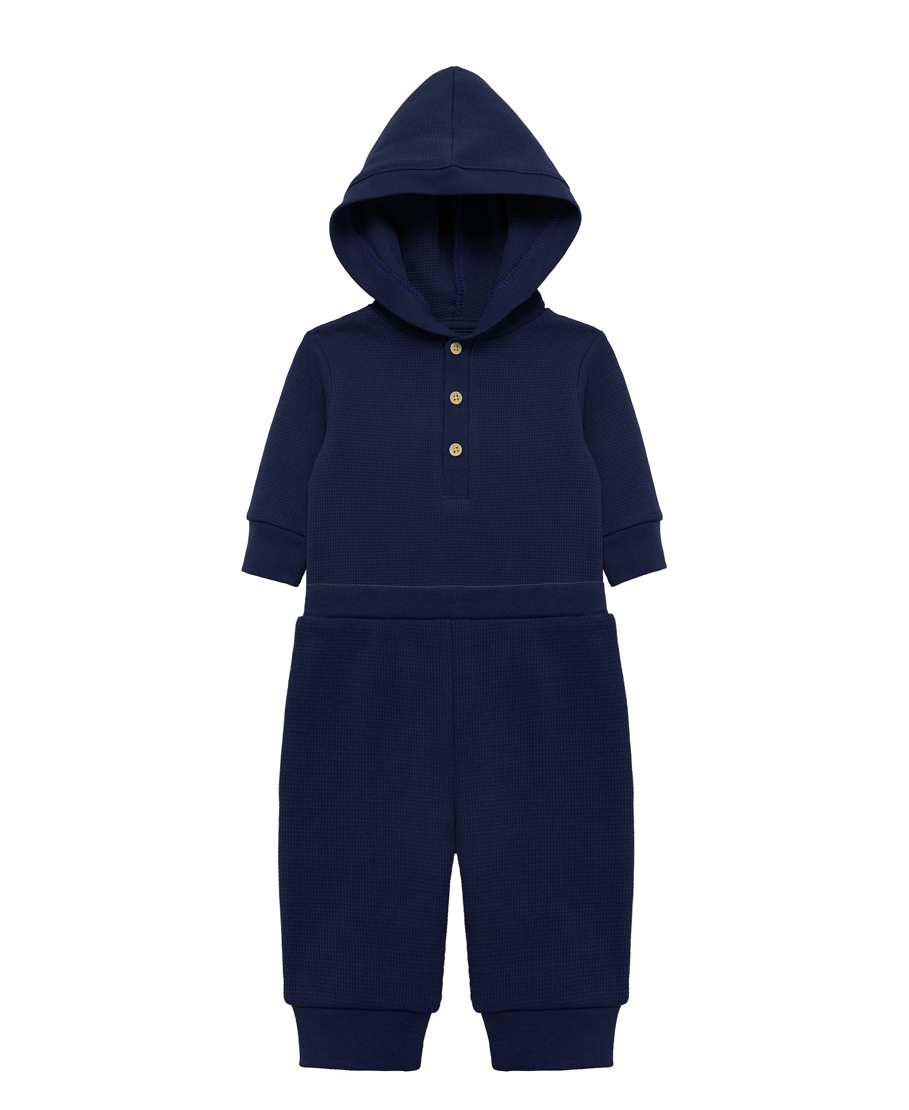  Navy Waffle Knit Bodysuit & Pant Set、mySite、layawaytickets