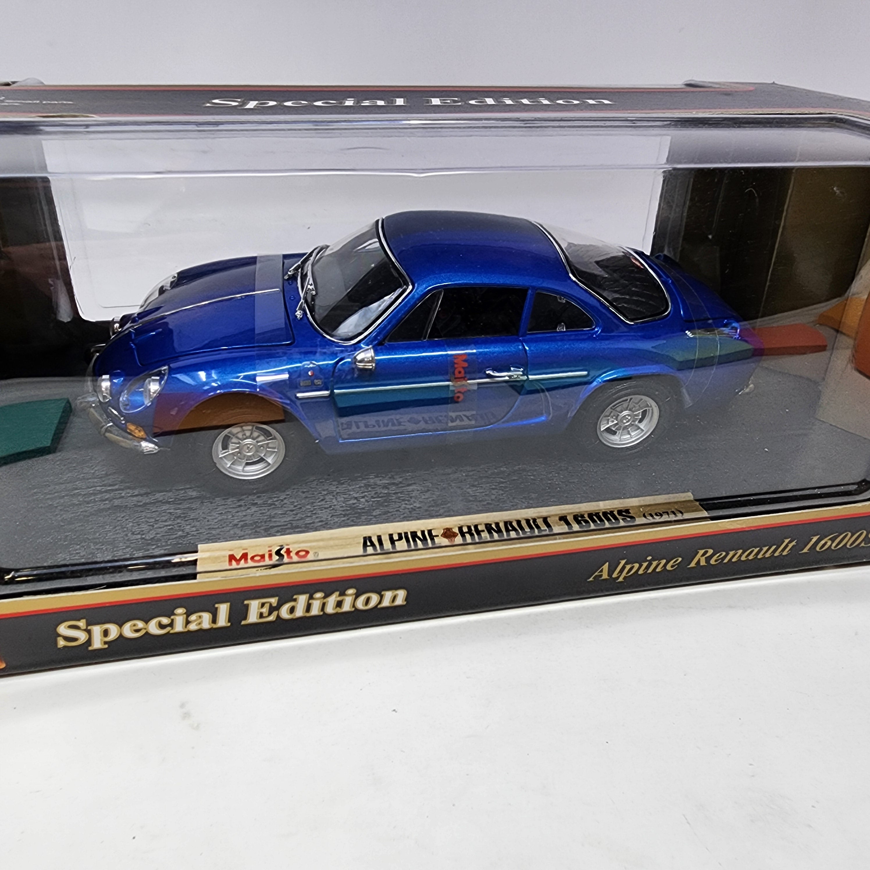 Alpine Renault 1600S * Blue * Maisto Special Edition 1/18 Scale、mySite、hgirdovlk