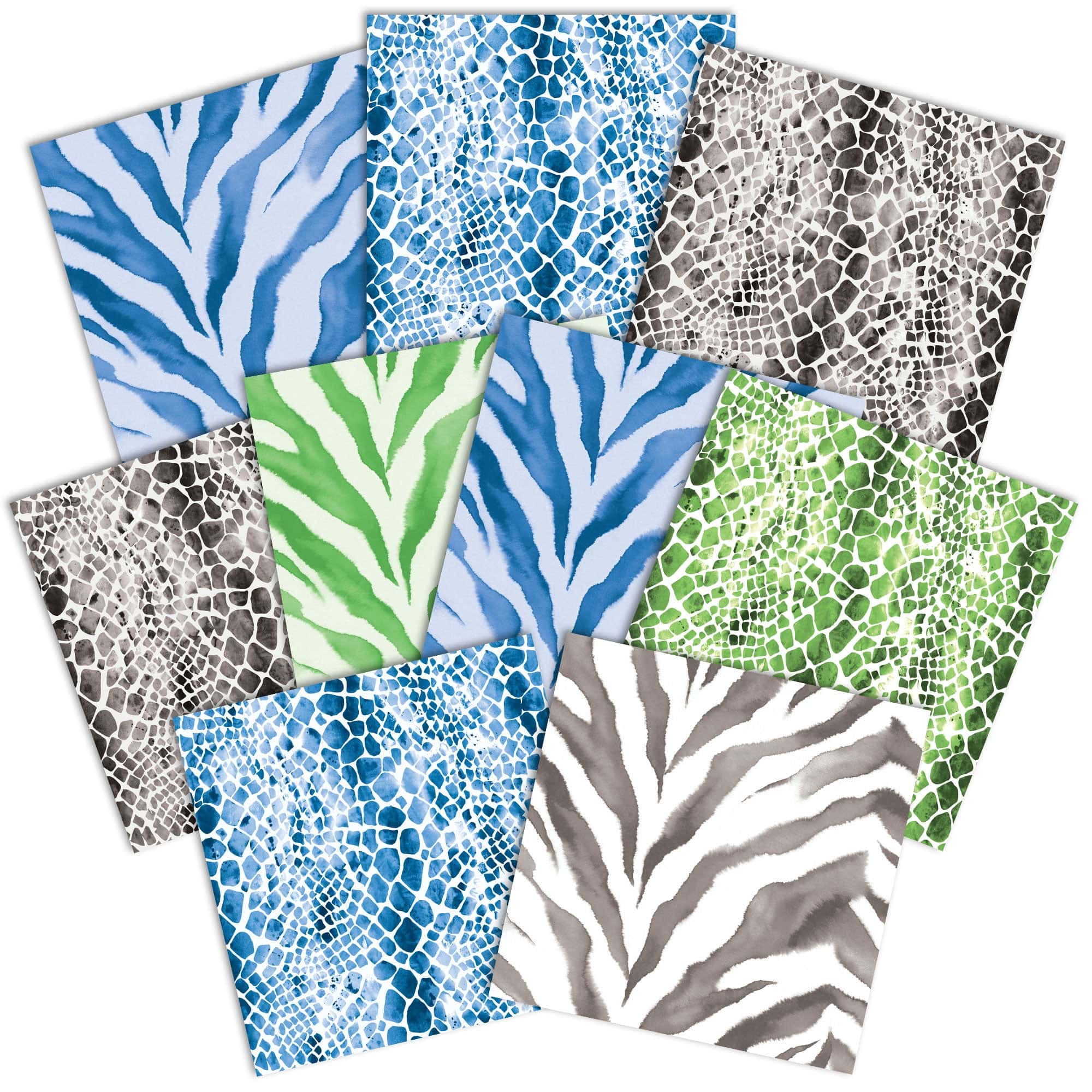  Zebra & Python Colorways Paper Assortment、mySite、ghnorth