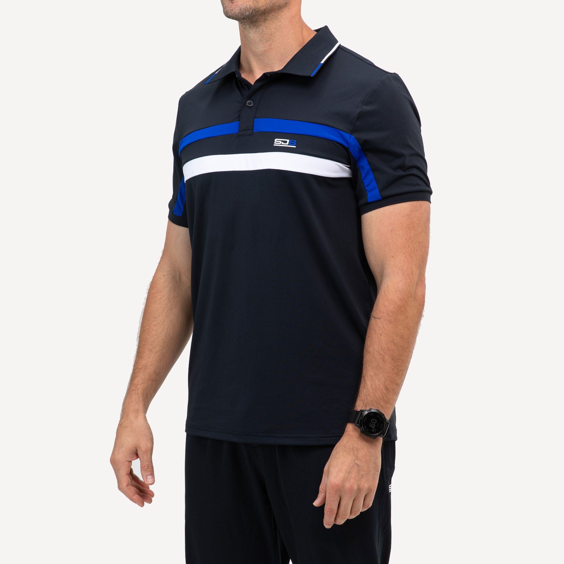 Sjeng Sports Ceder Men's Tennis Polo、mySite、neckold